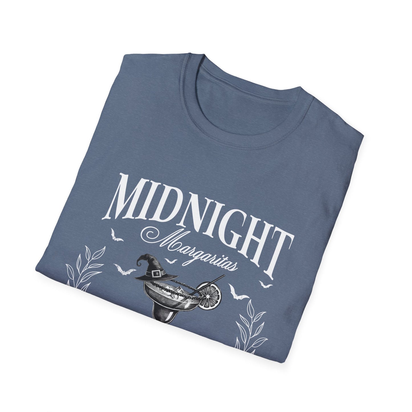 Midnight Margaritas Cocktail Club Halloween Unisex Softstyle T-Shirt