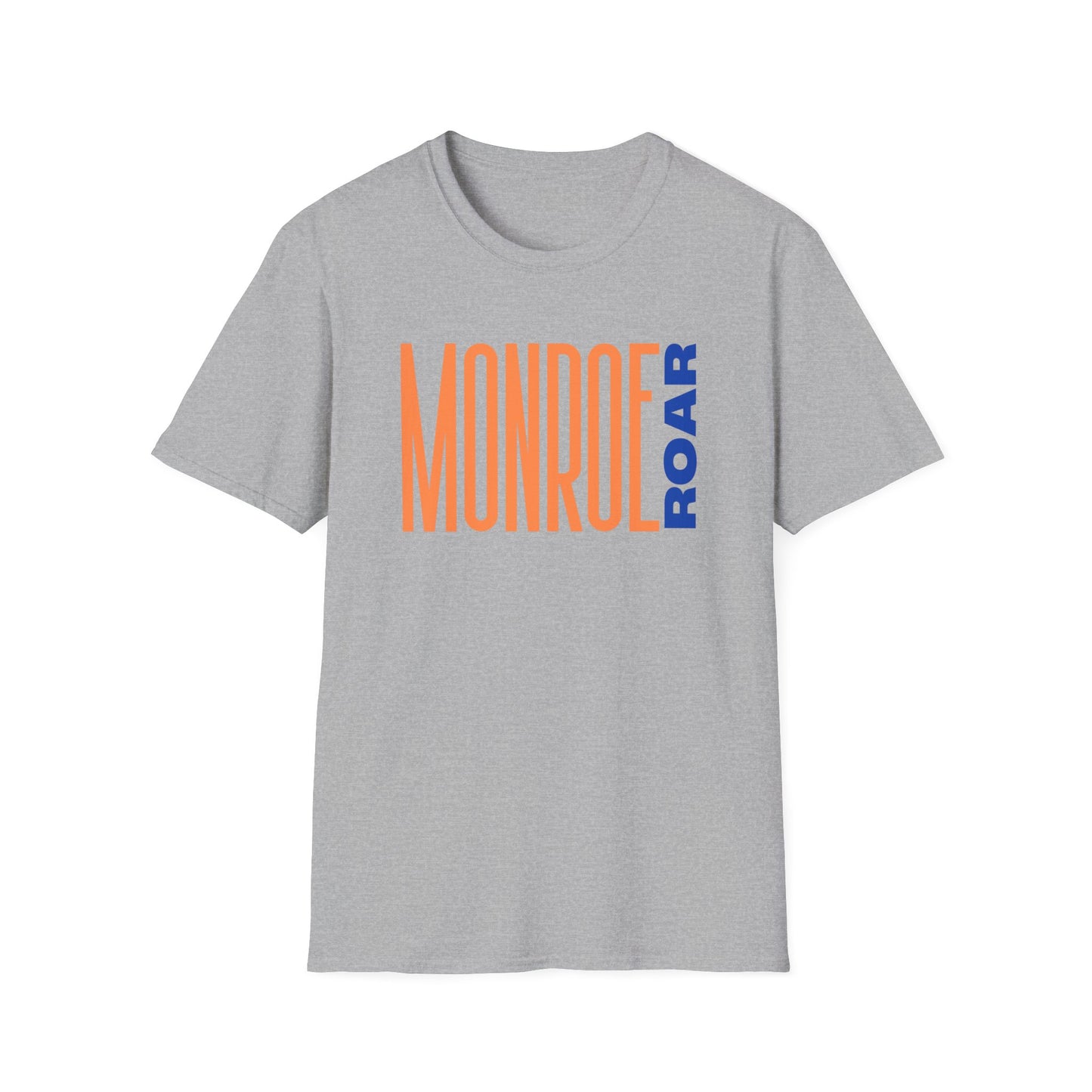 Monroe (Orange) Roar (Royal) Unisex Softstyle T-Shirt