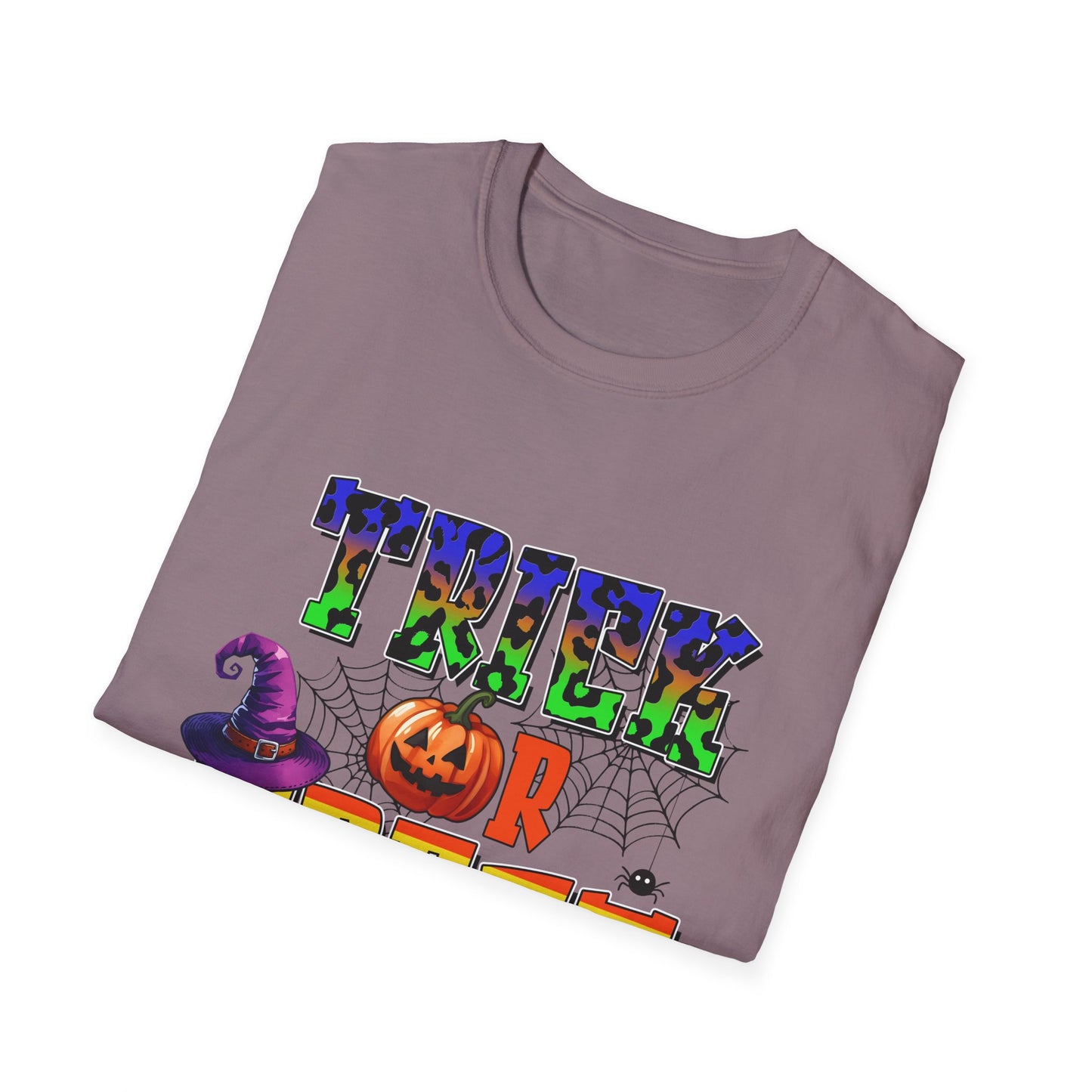 Halloween Trick or Treat Unisex Softstyle T-Shirt