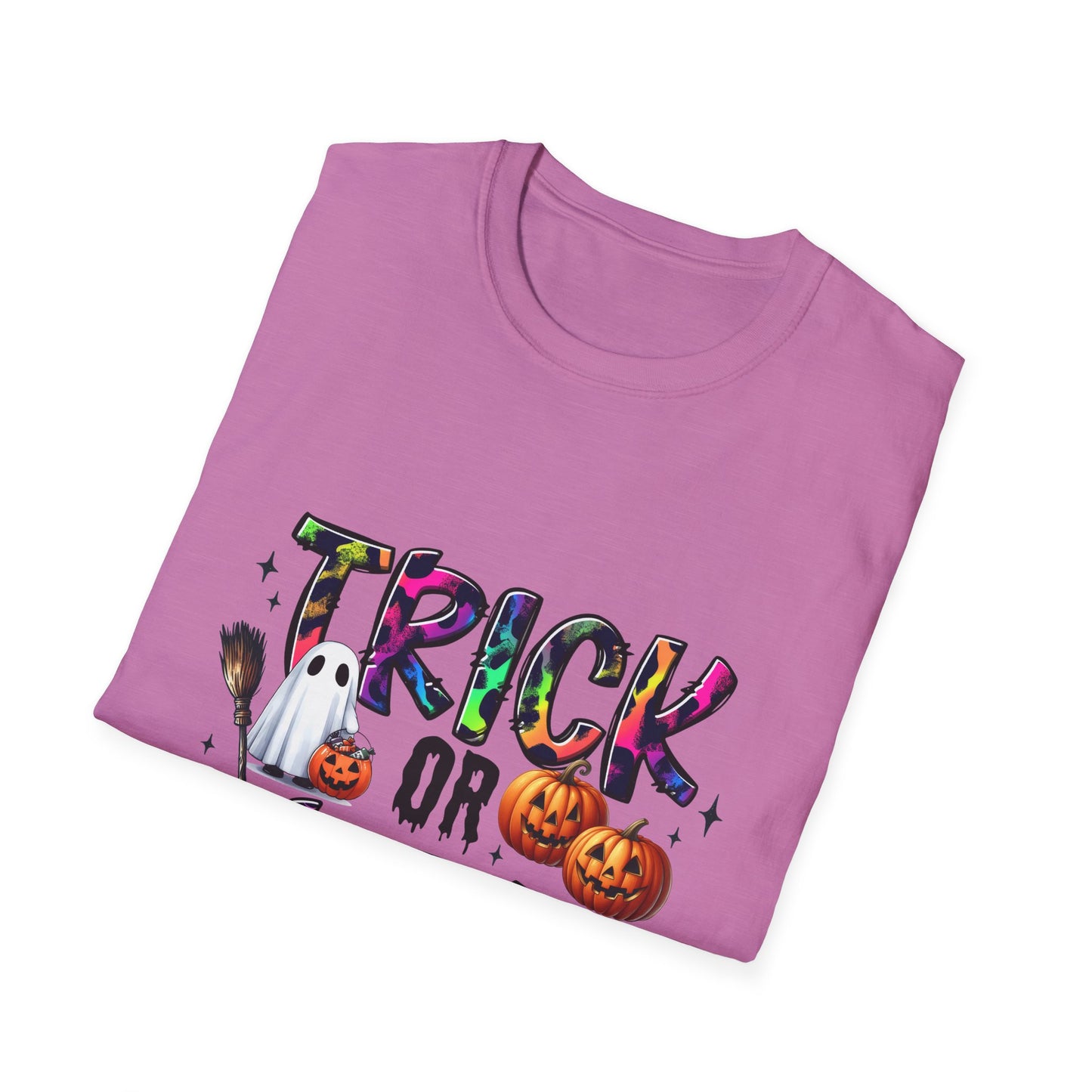 Halloween 'Trick or Treat' Unisex Softstyle T-Shirt