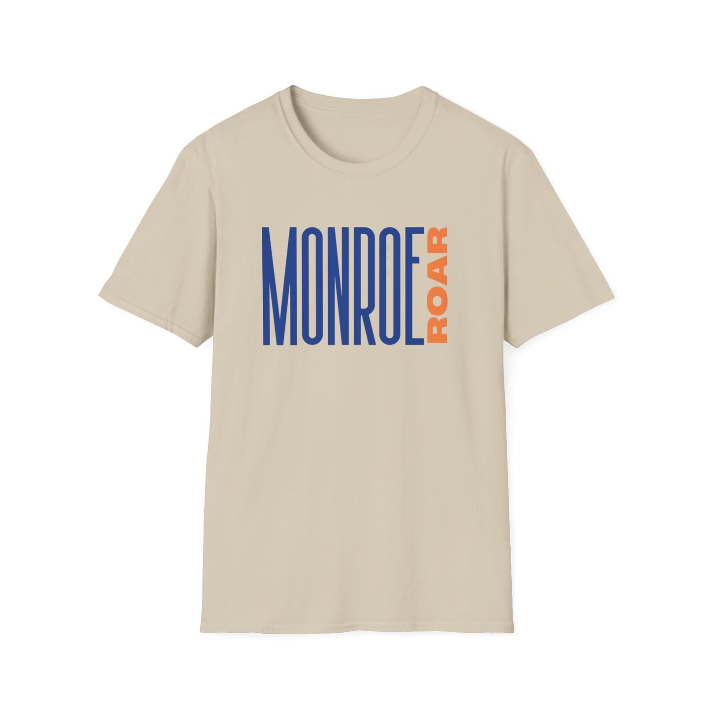 Monroe (Blue) Roar (Orange) Unisex T-Shirt
