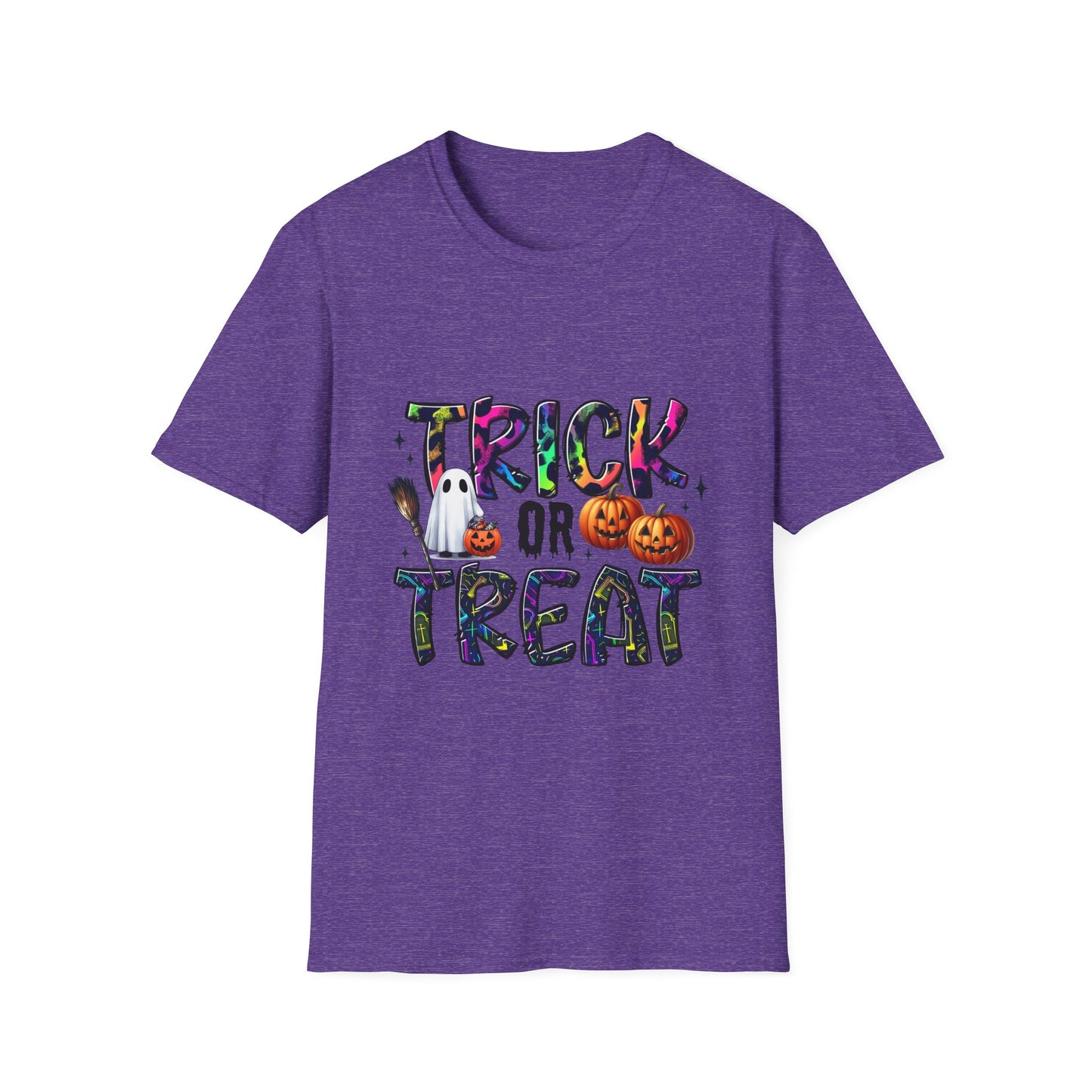 Halloween 'Trick or Treat' Unisex Softstyle T-Shirt