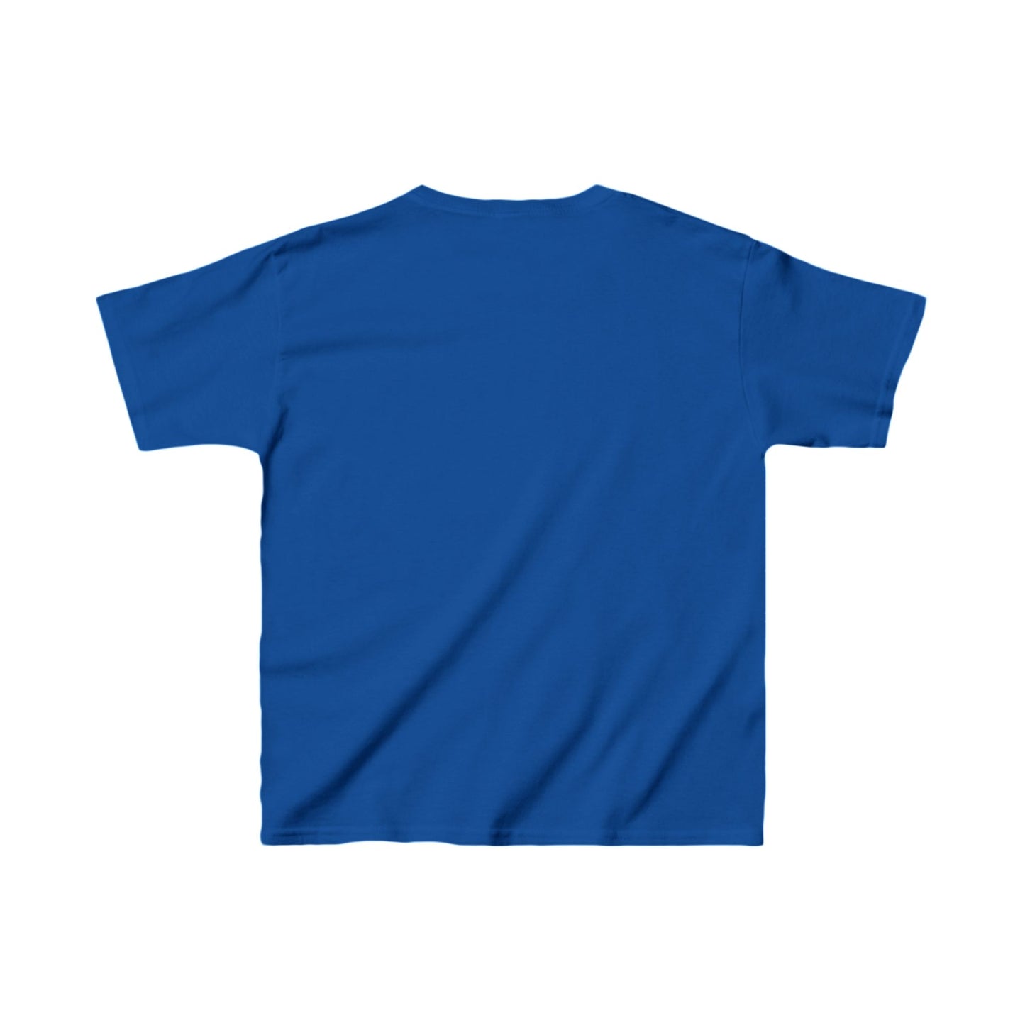Kids Monroe Monarchs Blue Patterns Heavy Cotton Tee - Unique, Comfortable, Perfect for Celebrations!