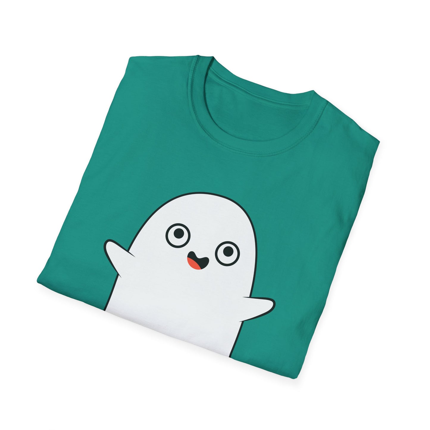 Deja-Boo Ghost T-Shirt | Unisex Softstyle Tee for Halloween Fun