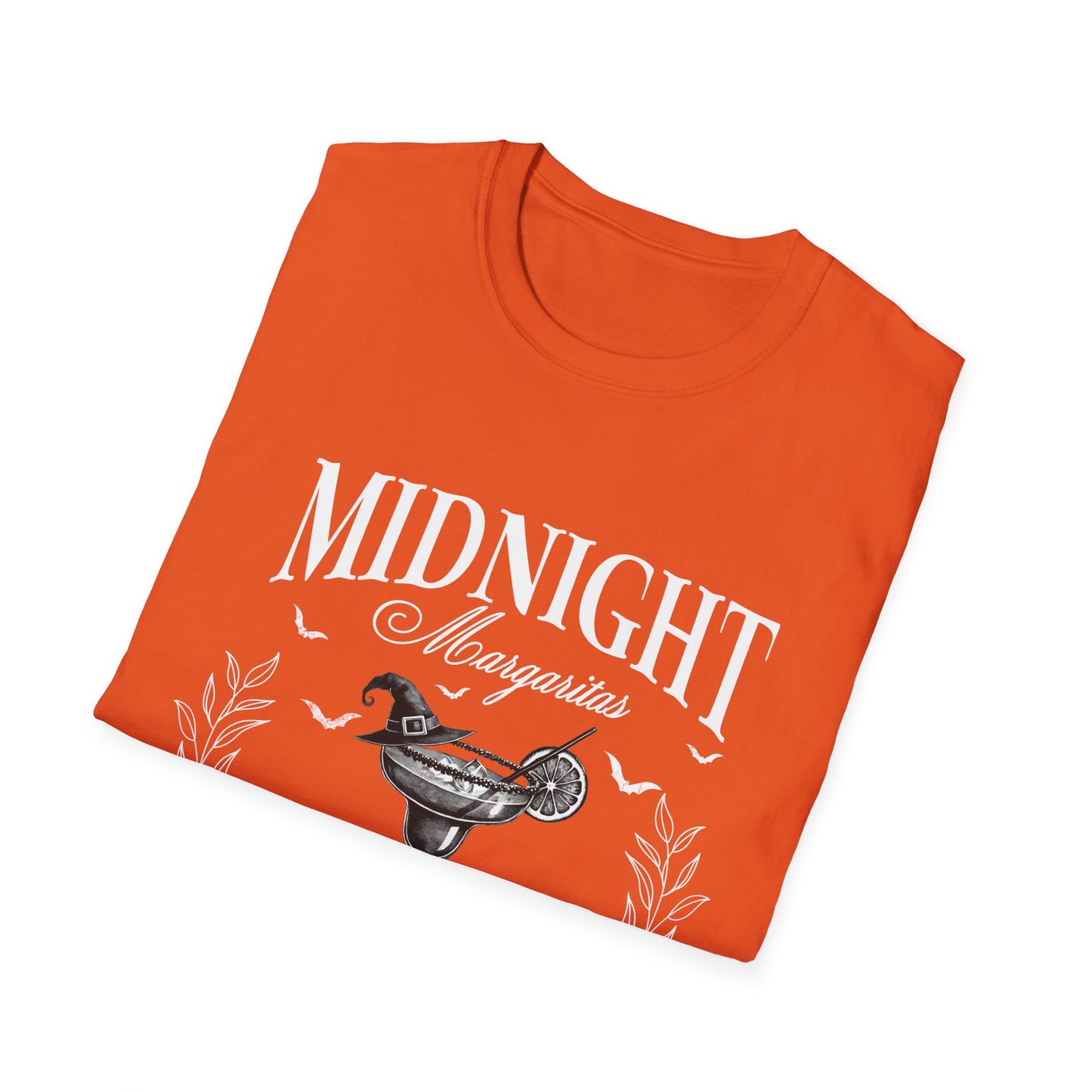 Midnight Margaritas Cocktail Club Halloween Unisex Softstyle T-Shirt