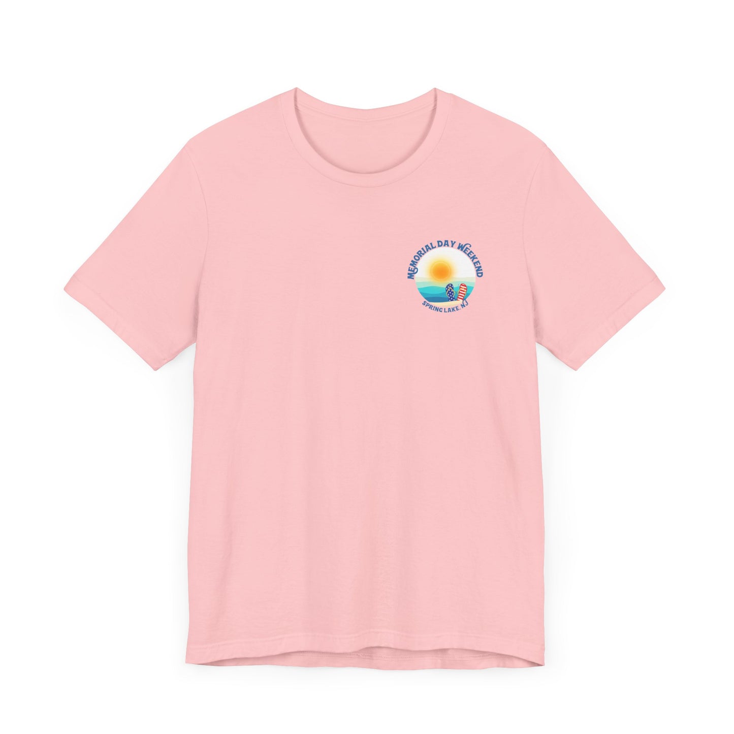 Spring Lake Memorial Day Weekend Drinkers and Enablers Unisex Jersey Short Sleeve Tee