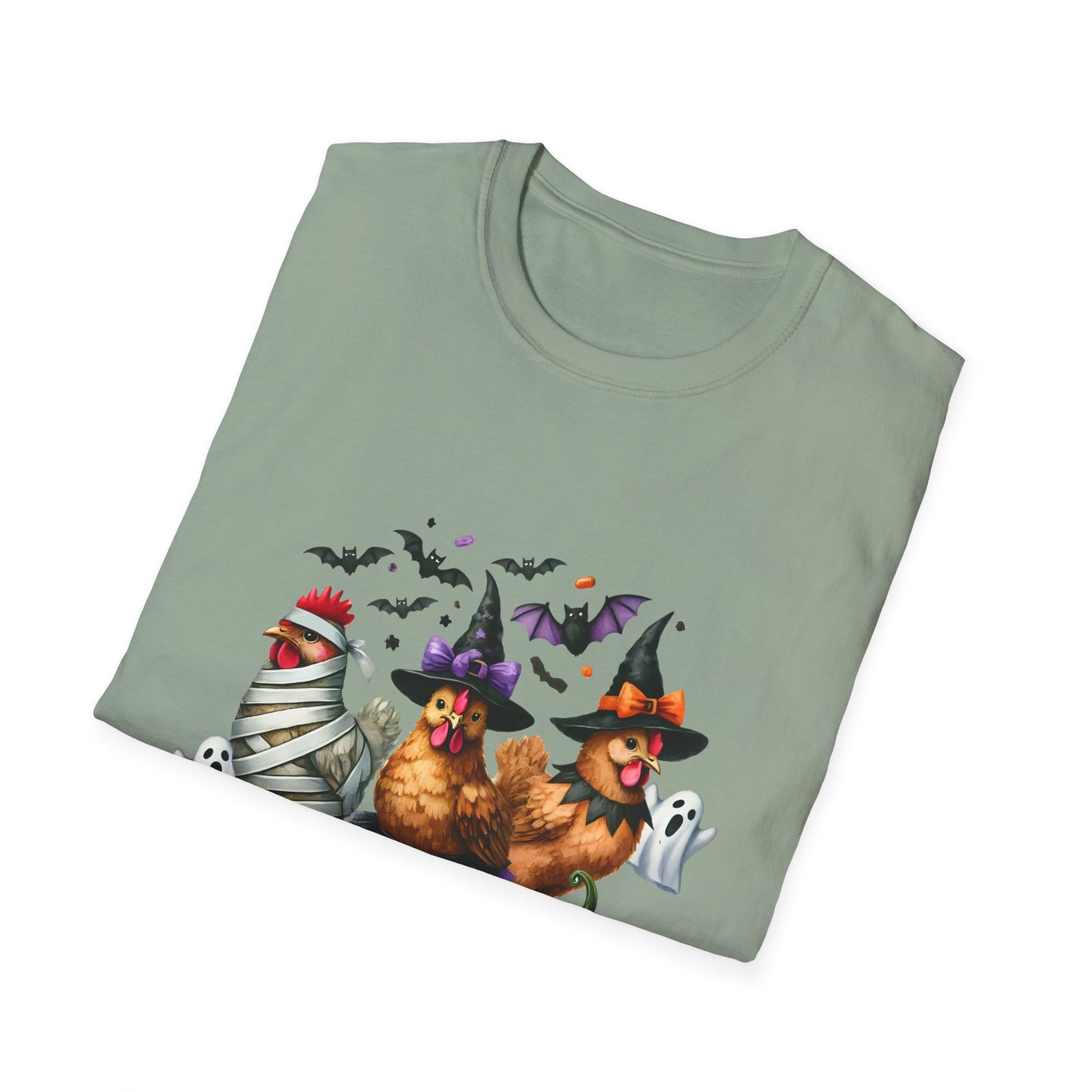 Halloween Chick or Treat Unisex Softstyle T-Shirt