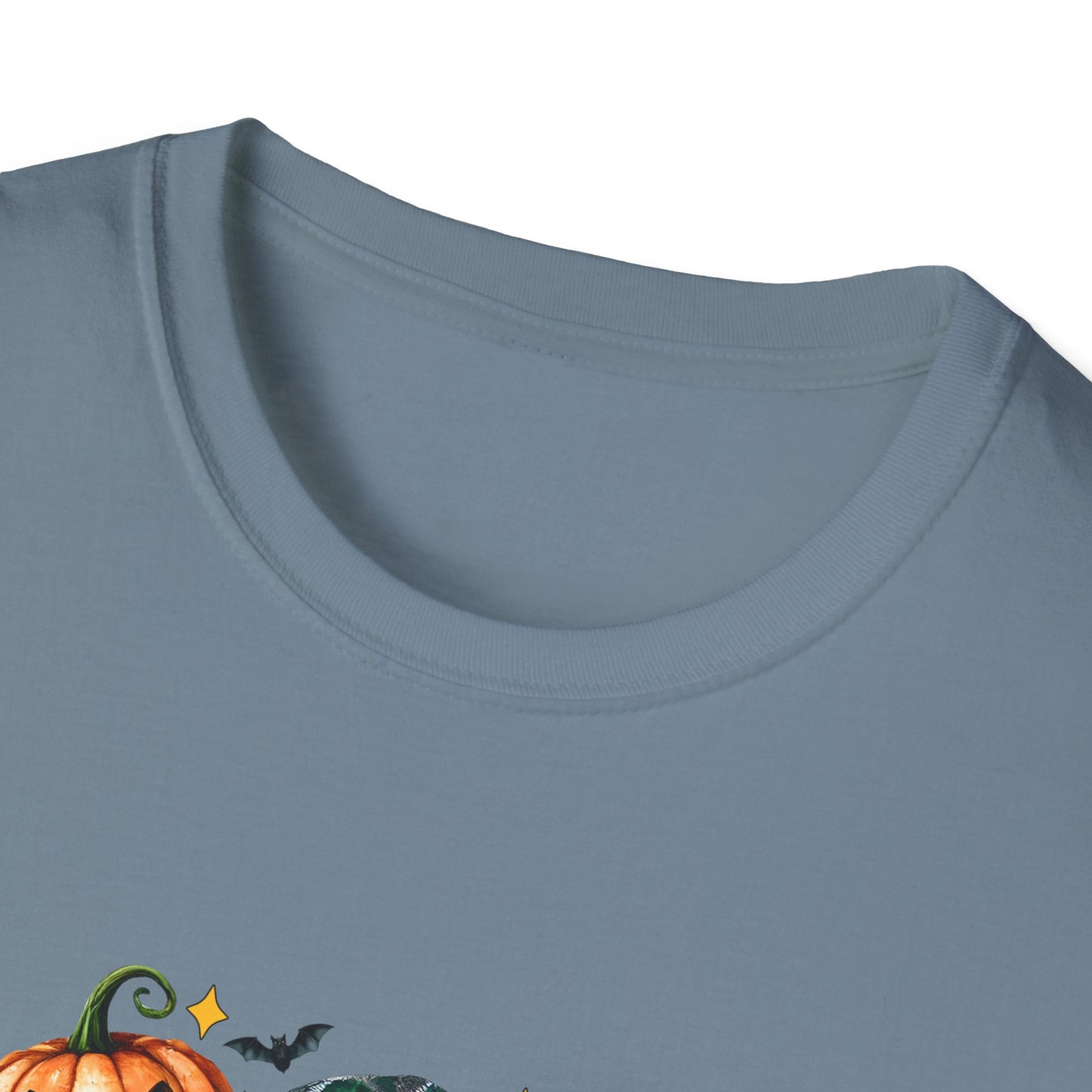 Halloween Cow Halloween Y'all Unisex Softstyle T-Shirt - Cute & Cozy for Fall Celebrations