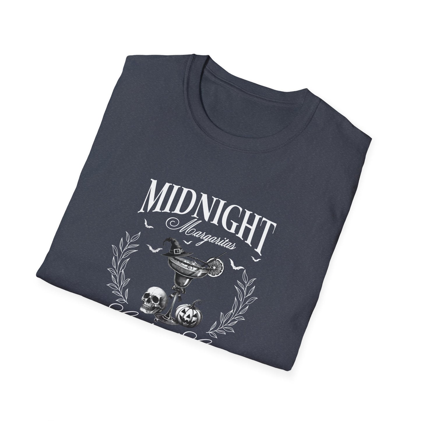 Midnight Margaritas Cocktail Club Halloween Unisex Softstyle T-Shirt