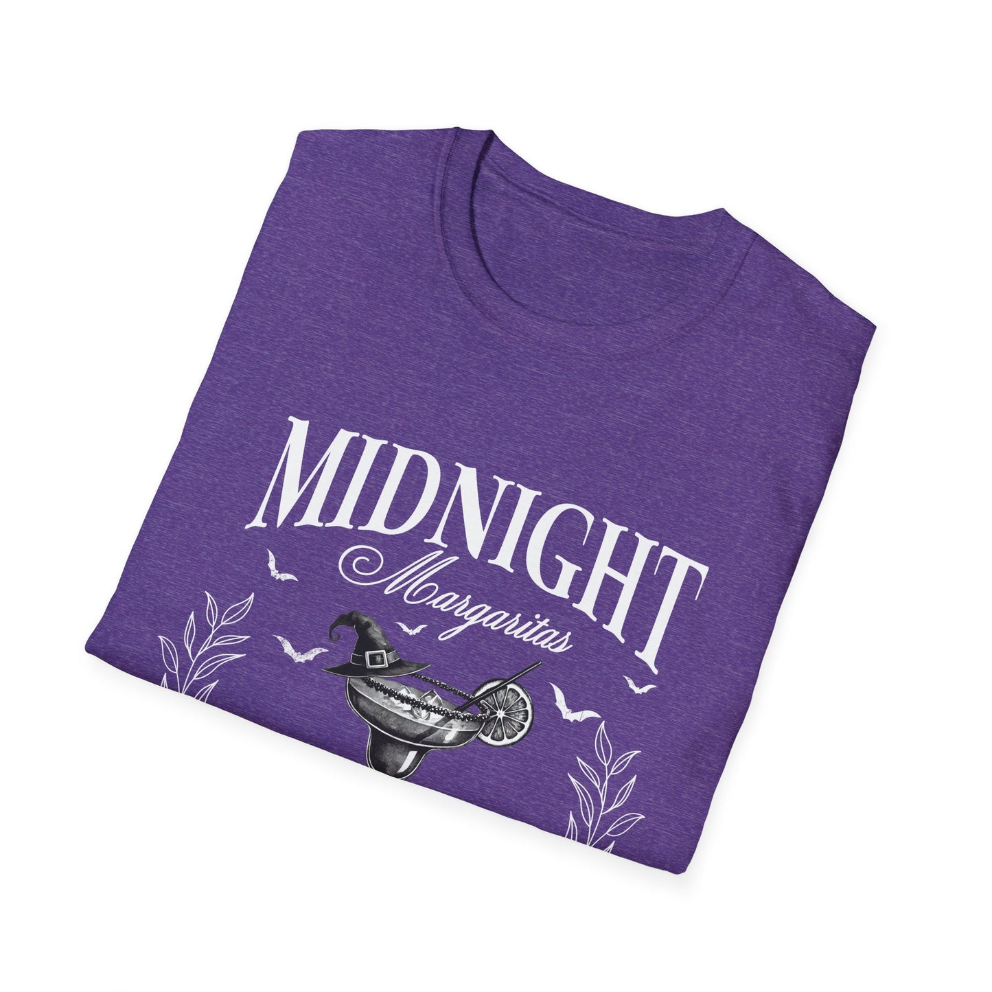Midnight Margaritas Cocktail Club Halloween Unisex Softstyle T-Shirt