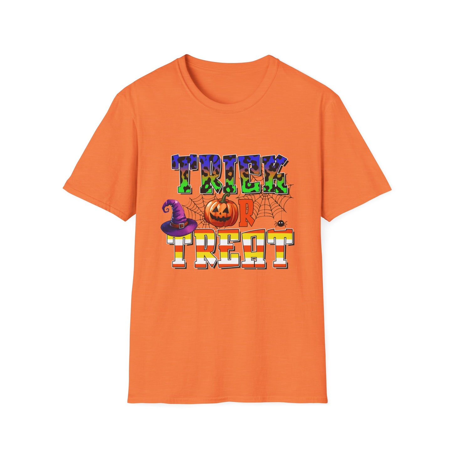 Halloween Trick or Treat Unisex Softstyle T-Shirt