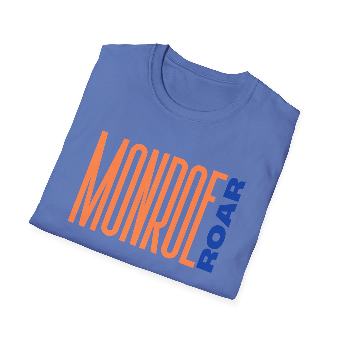 Monroe (Orange) Roar (Royal) Unisex Softstyle T-Shirt
