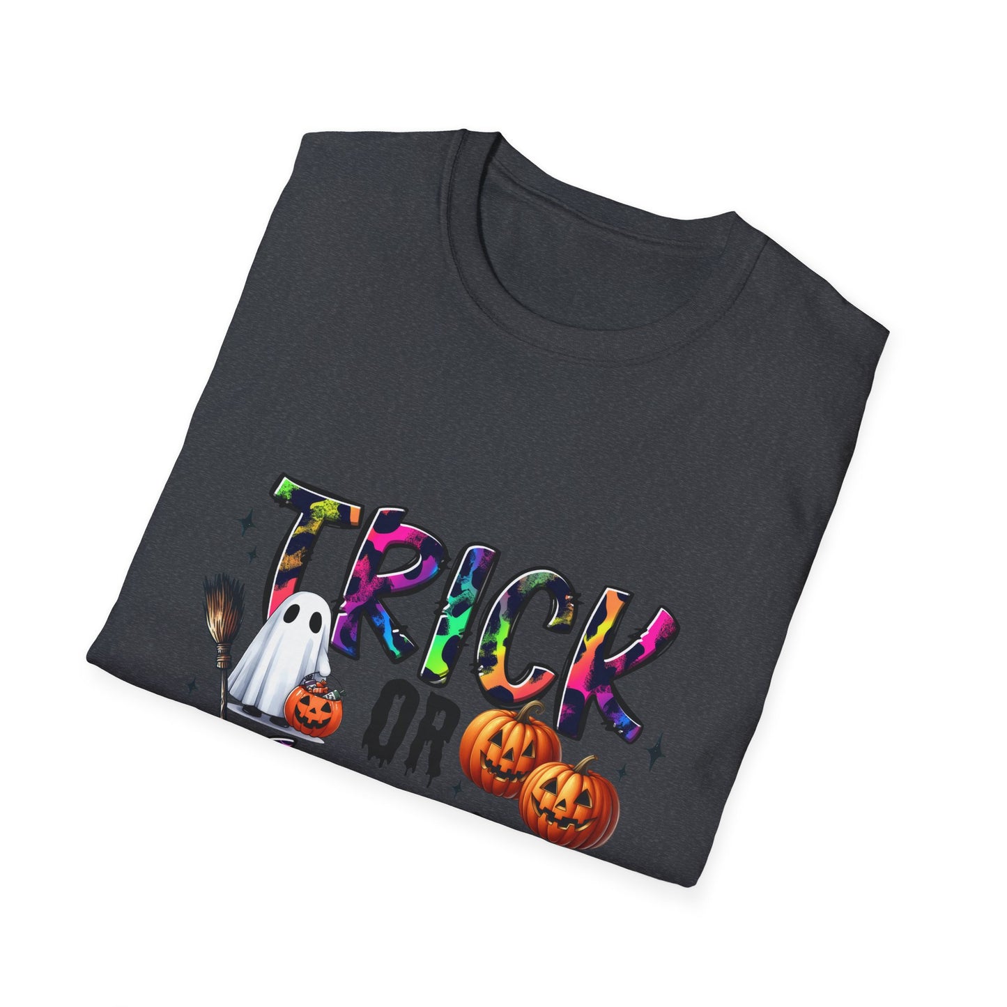Halloween 'Trick or Treat' Unisex Softstyle T-Shirt