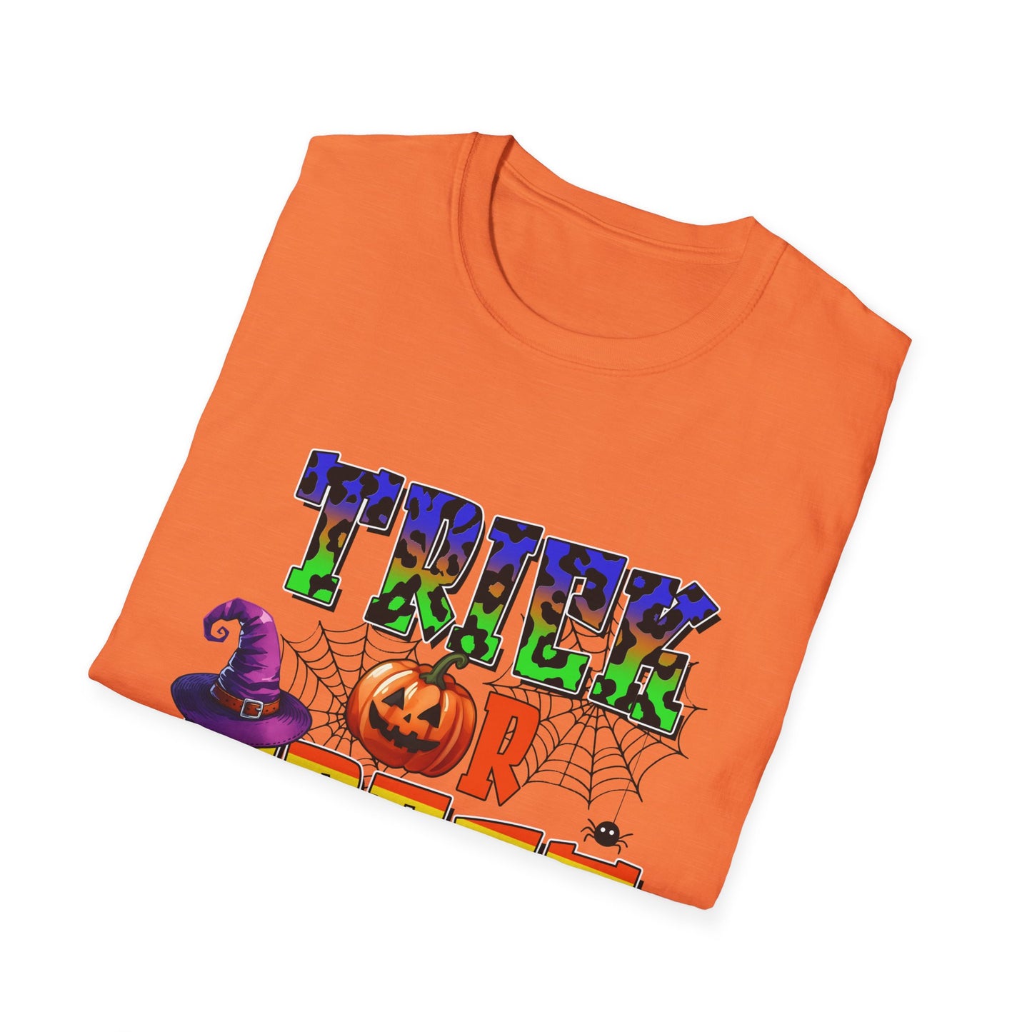 Halloween Trick or Treat Unisex Softstyle T-Shirt