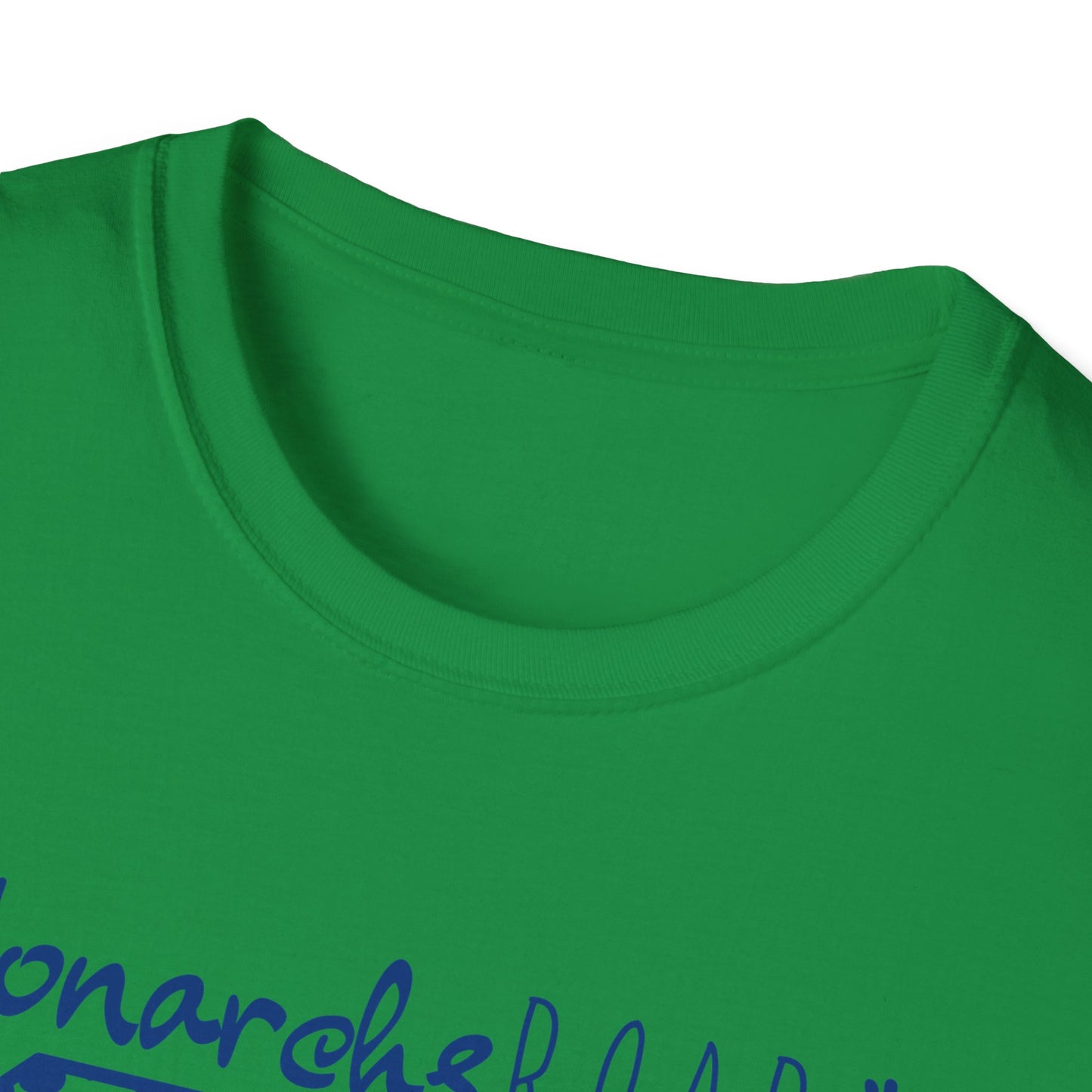 GO Monarchs Blue Leopard Print Unisex T-Shirt - School Spirit & Team Pride