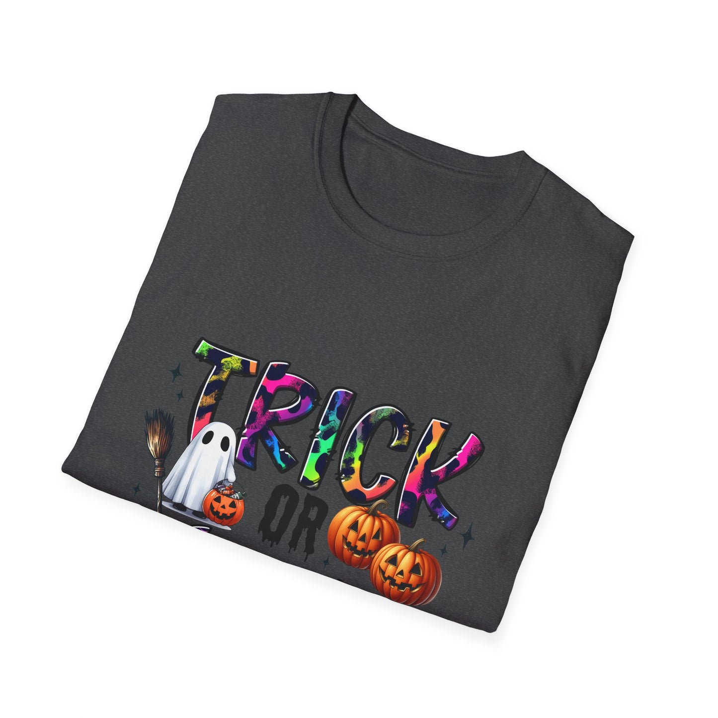 Halloween 'Trick or Treat' Unisex Softstyle T-Shirt