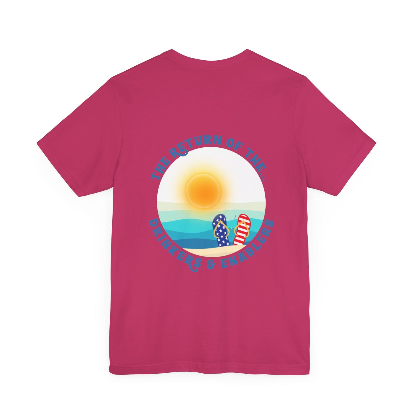 Spring Lake Memorial Day Weekend Drinkers and Enablers Unisex Jersey Short Sleeve Tee