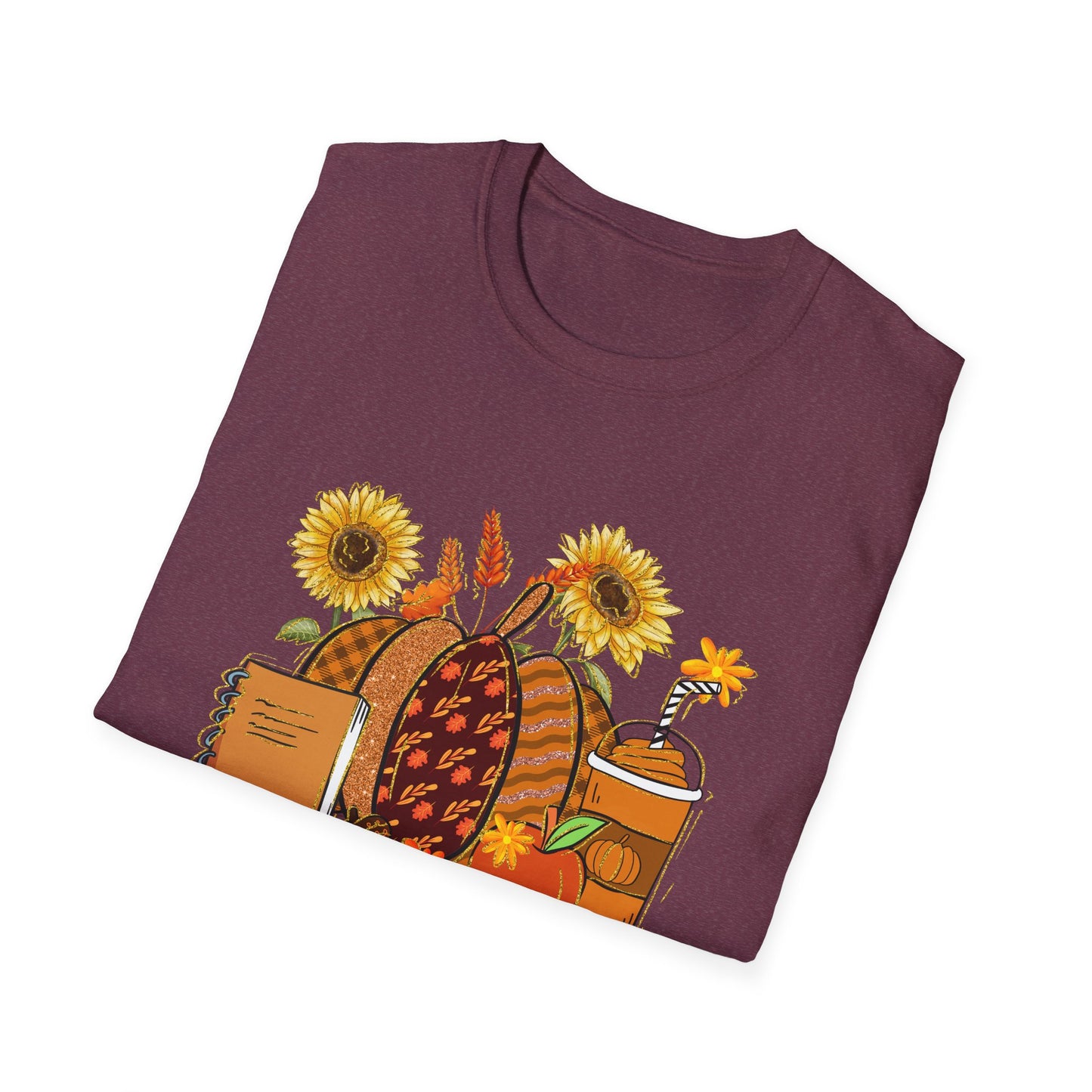 #Teacherlife Fall Unisex Softstyle T-Shirt - Perfect Gift for Teachers, Back to School, and Appreciation Events