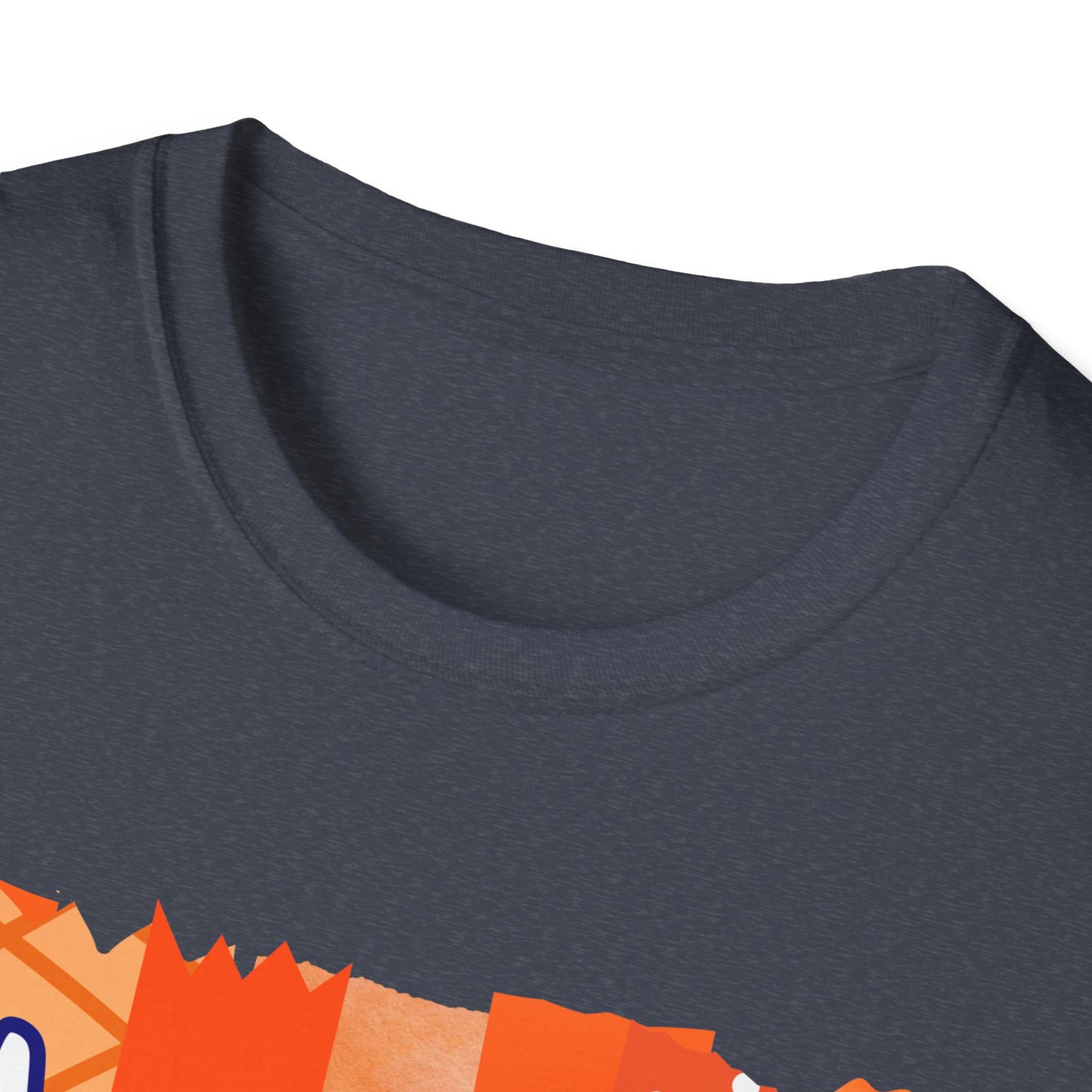 Monroe Patch Orange Unisex Softstyle T-Shirt