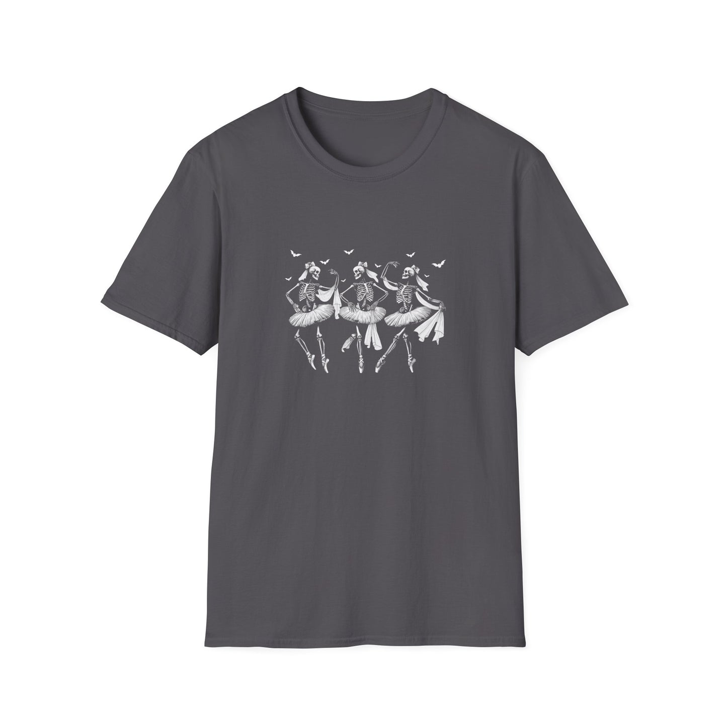 Ballet Dancer Graphic Unisex Softstyle T-Shirt Halloween - Perfect Gift for Dance Enthusiasts