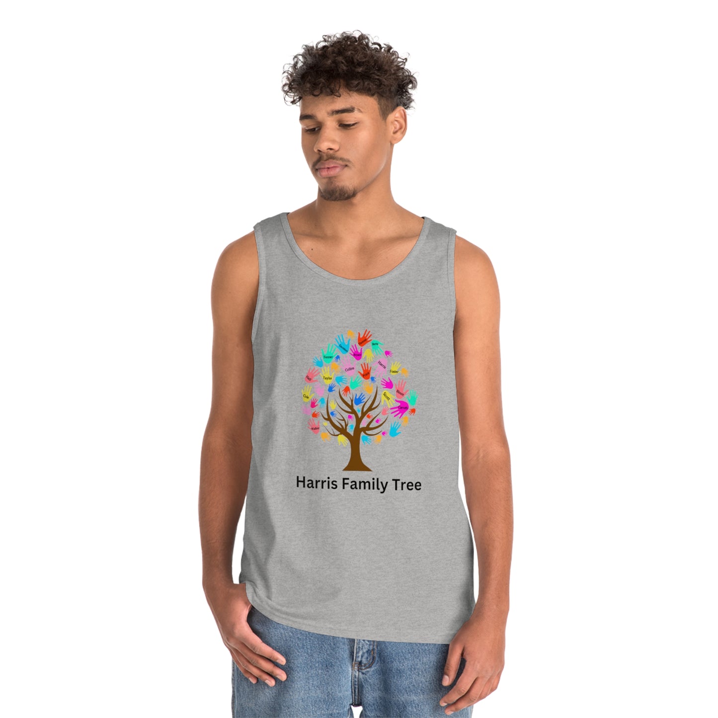 Harris Family Reunion Unisex Heavy Cotton Tank Top