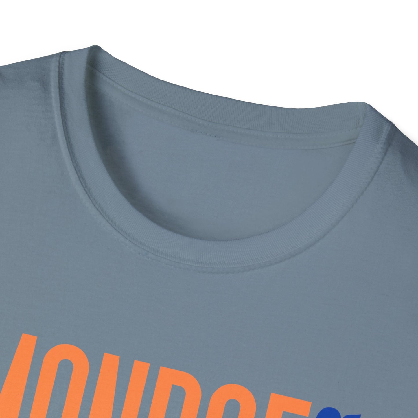 Monroe (Orange) Roar (Royal) Unisex Softstyle T-Shirt
