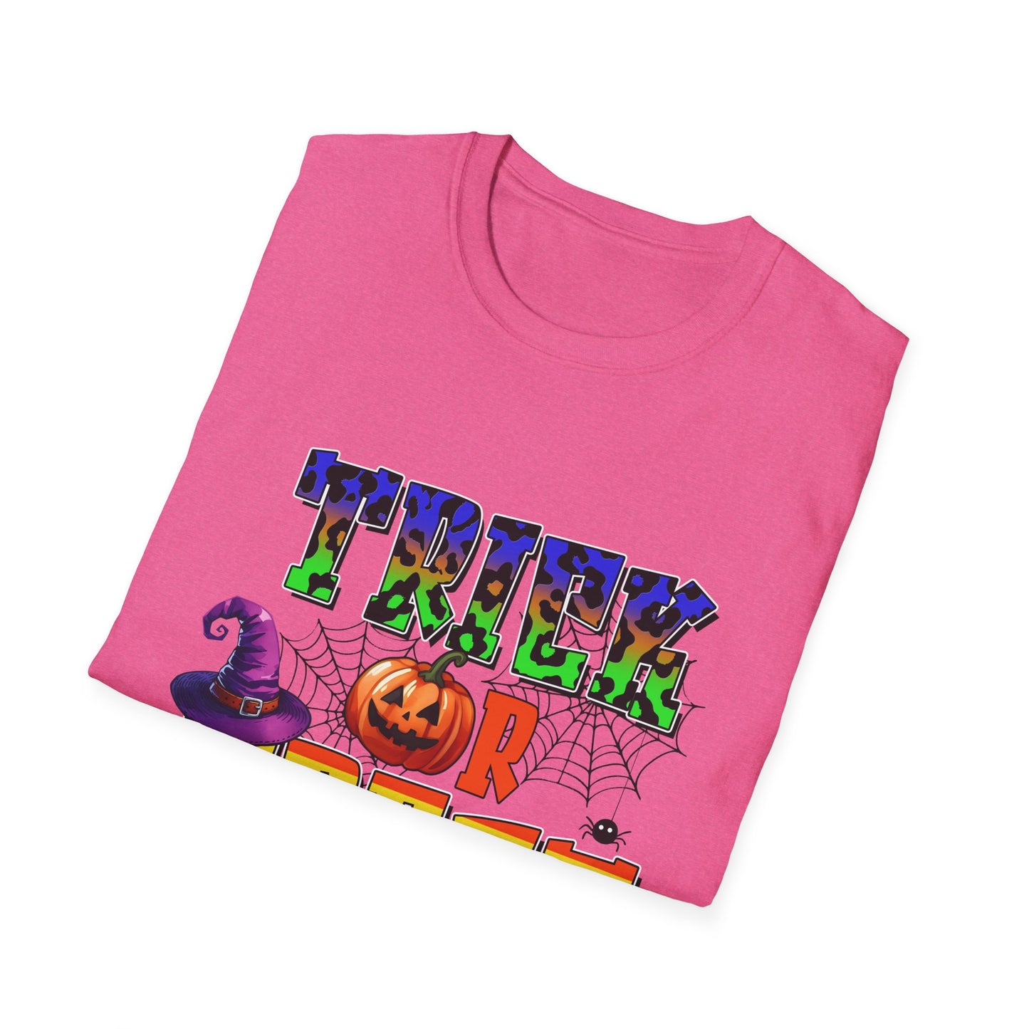 Halloween Trick or Treat Unisex Softstyle T-Shirt