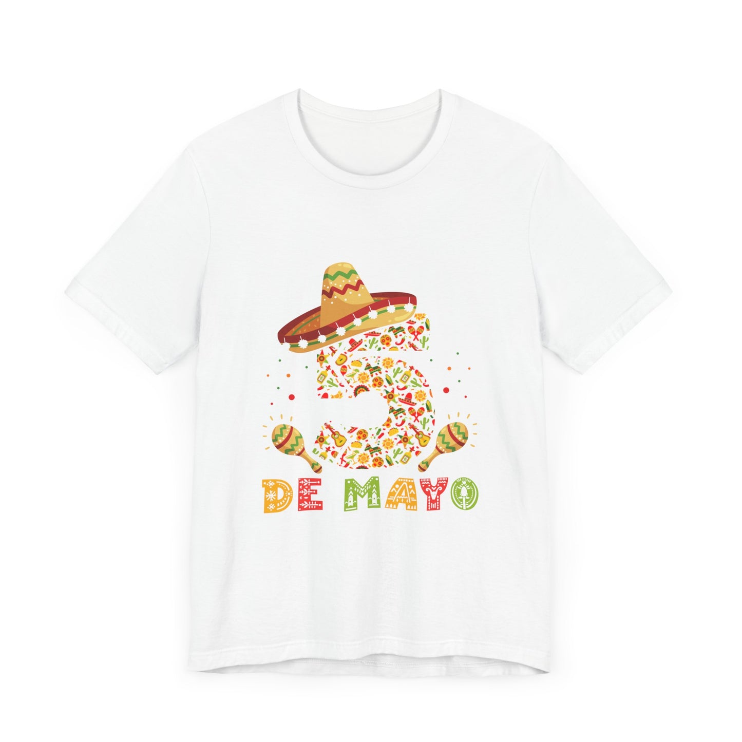 Cinco De Mayo 5 Unisex Jersey Short Sleeve Tee