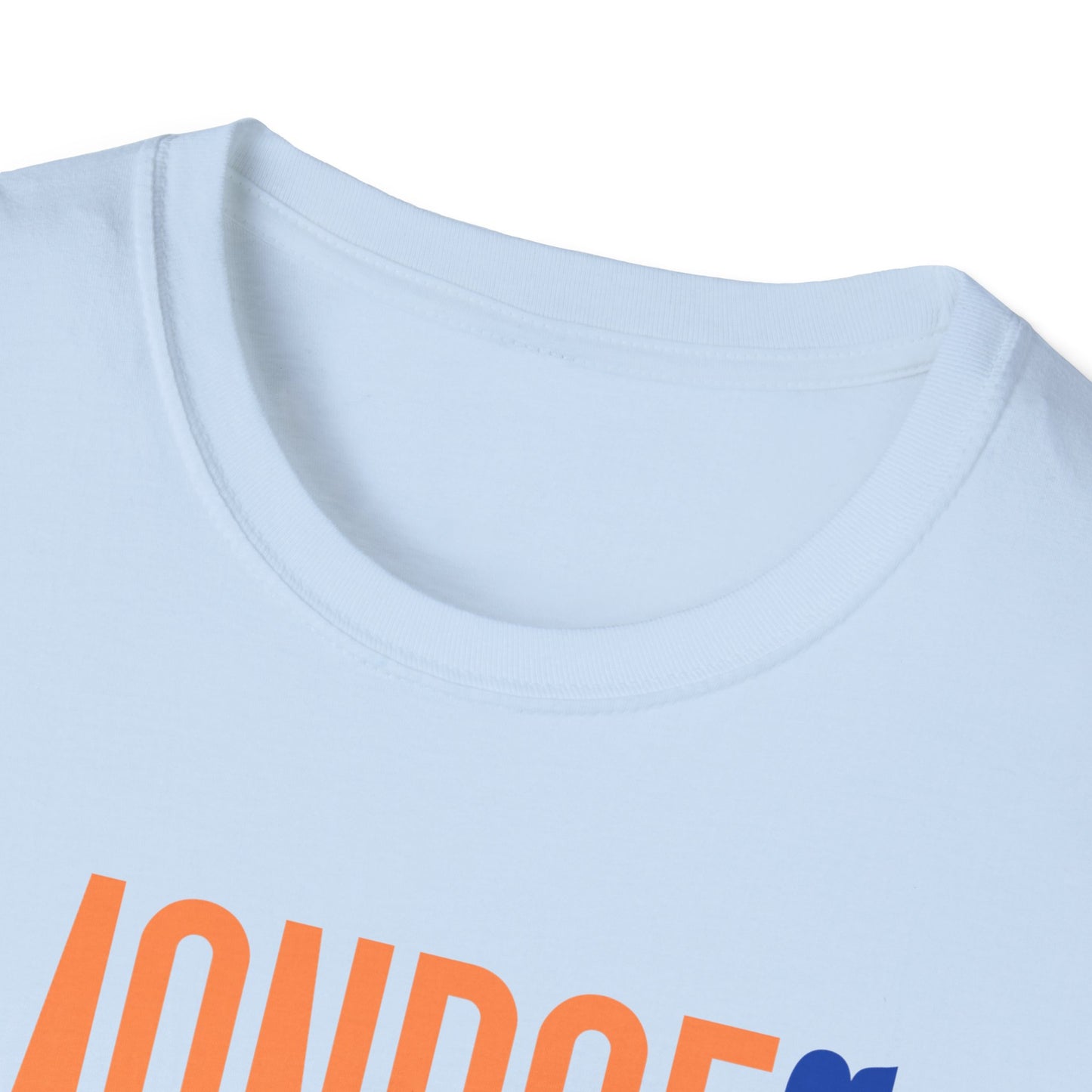 Monroe (Orange) Roar (Royal) Unisex Softstyle T-Shirt