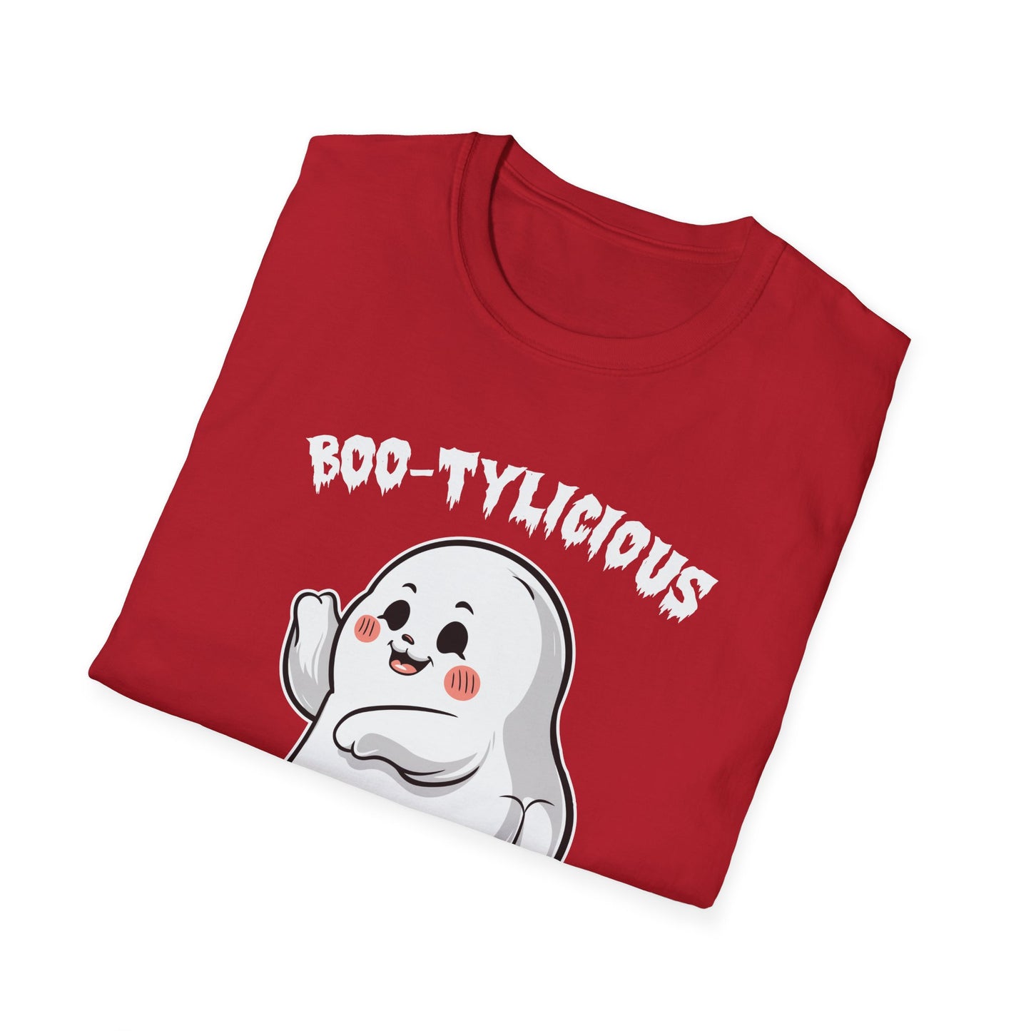 Boo-tylicious Unisex Softstyle T-Shirt - Cute Halloween Ghost Tee