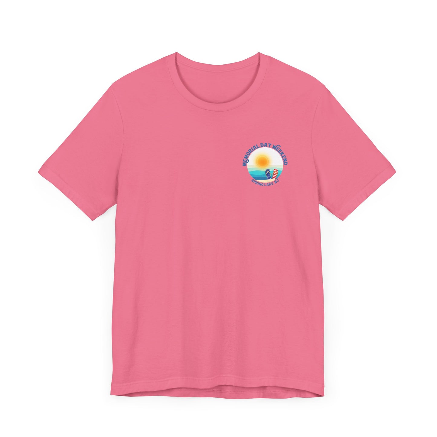 Spring Lake Memorial Day Weekend Drinkers and Enablers Unisex Jersey Short Sleeve Tee