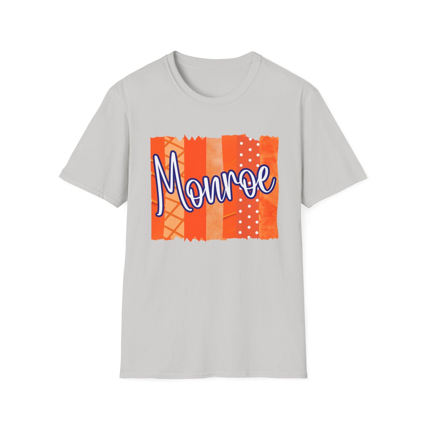Monroe Patch Orange Unisex Softstyle T-Shirt