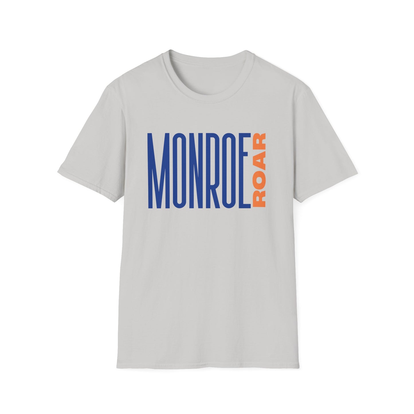 Monroe (Blue) Roar (Orange) Unisex T-Shirt