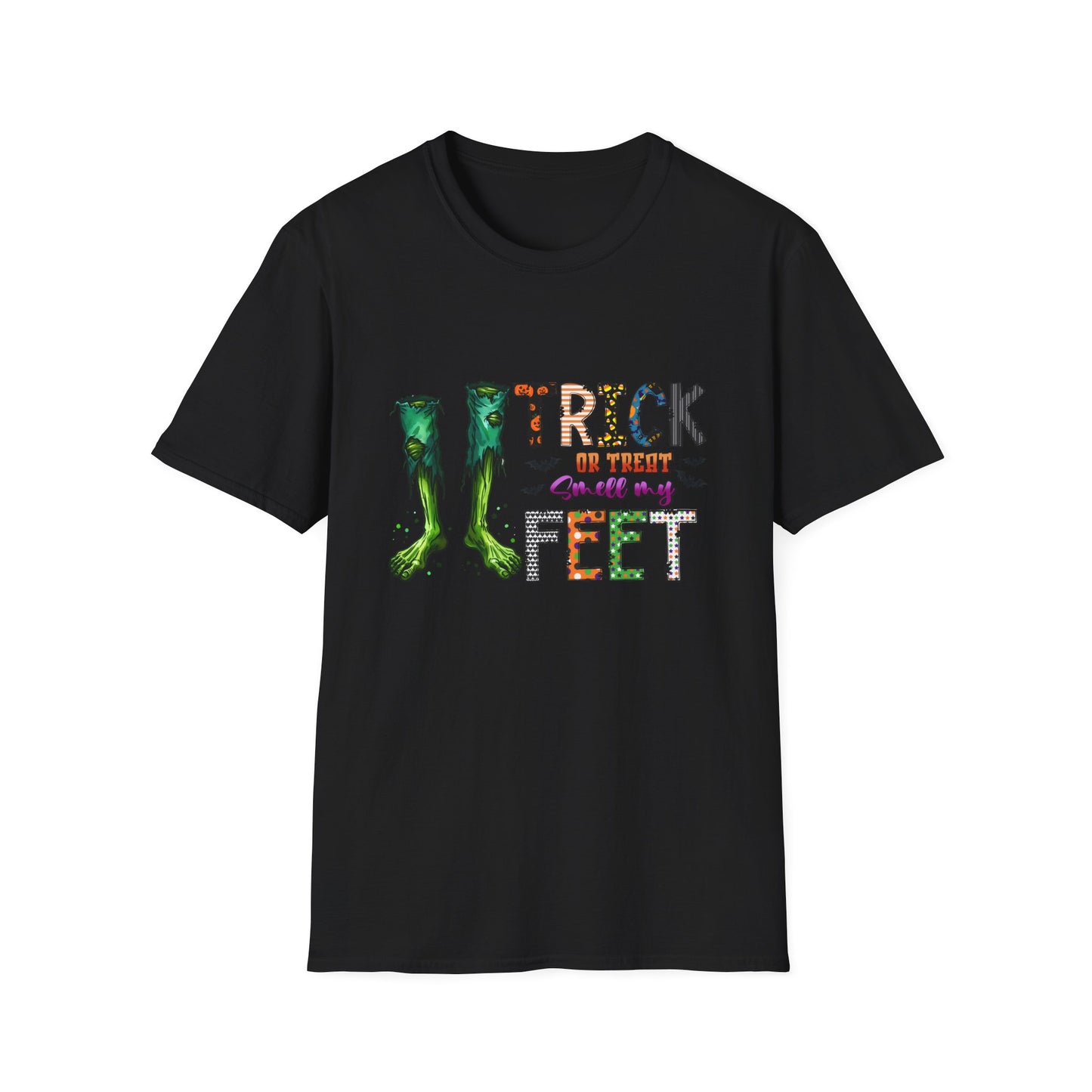Halloween Trick or Treat Unisex Softstyle T-Shirt