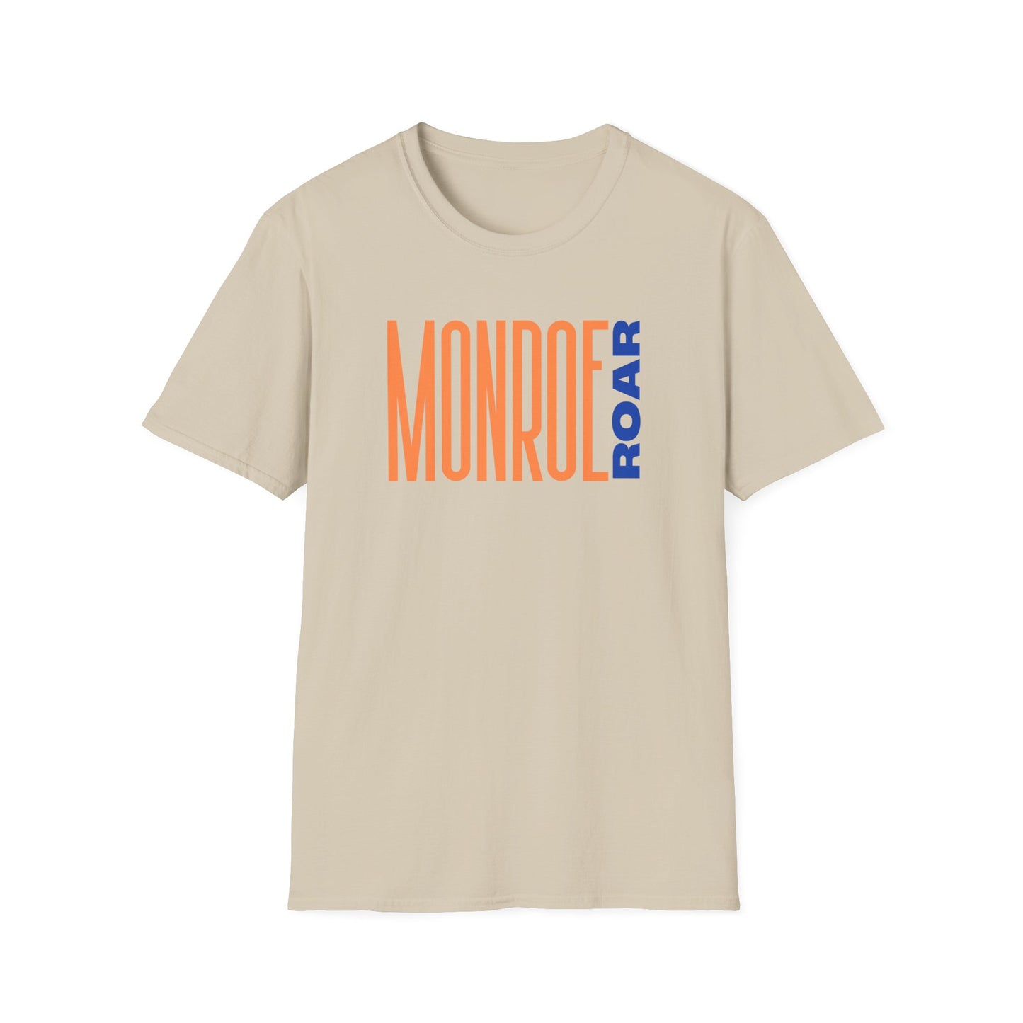 Monroe (Orange) Roar (Royal) Unisex Softstyle T-Shirt