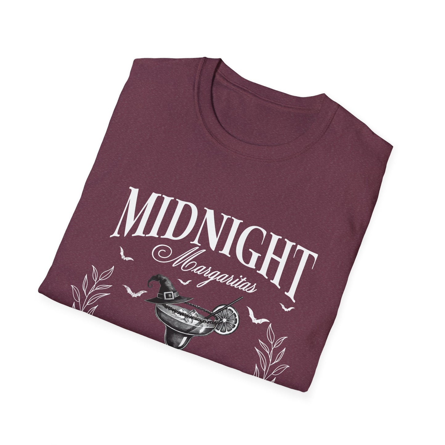 Midnight Margaritas Cocktail Club Halloween Unisex Softstyle T-Shirt
