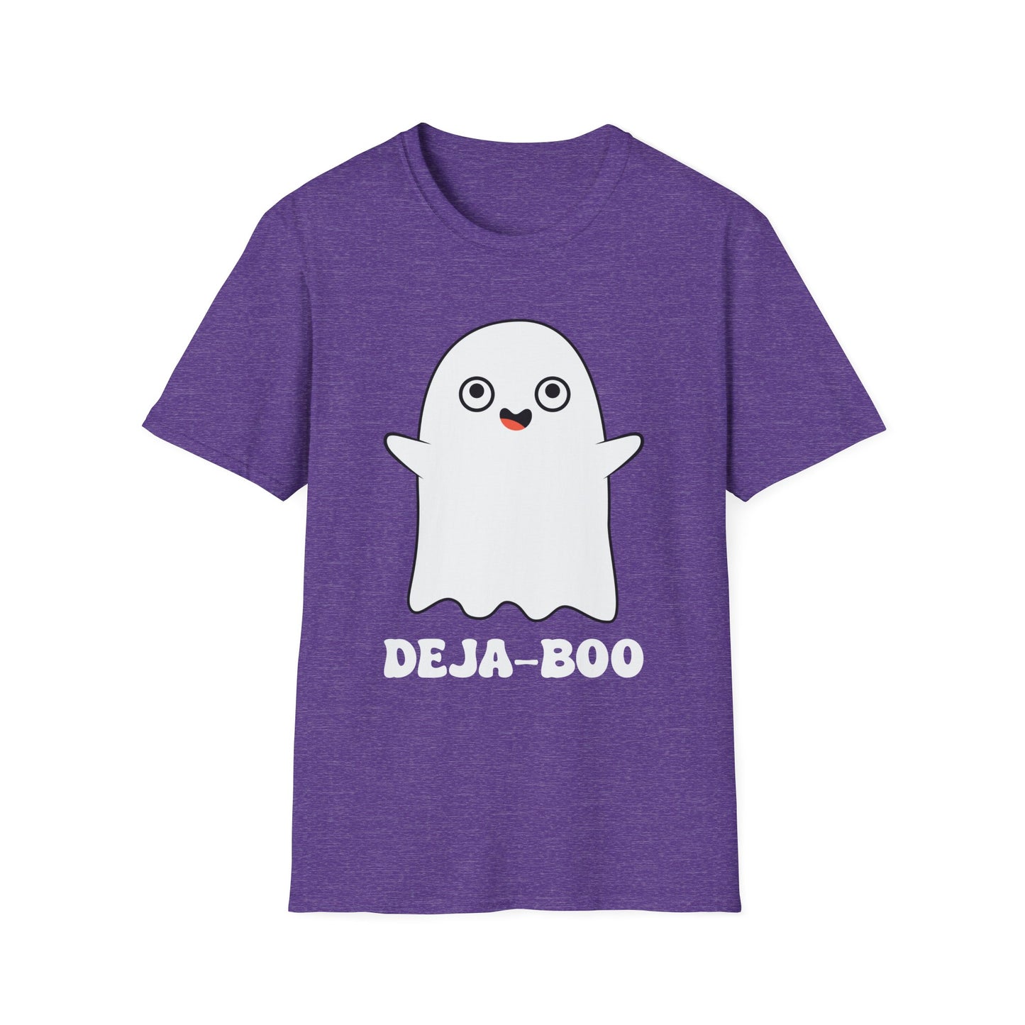 Deja-Boo Ghost T-Shirt | Unisex Softstyle Tee for Halloween Fun