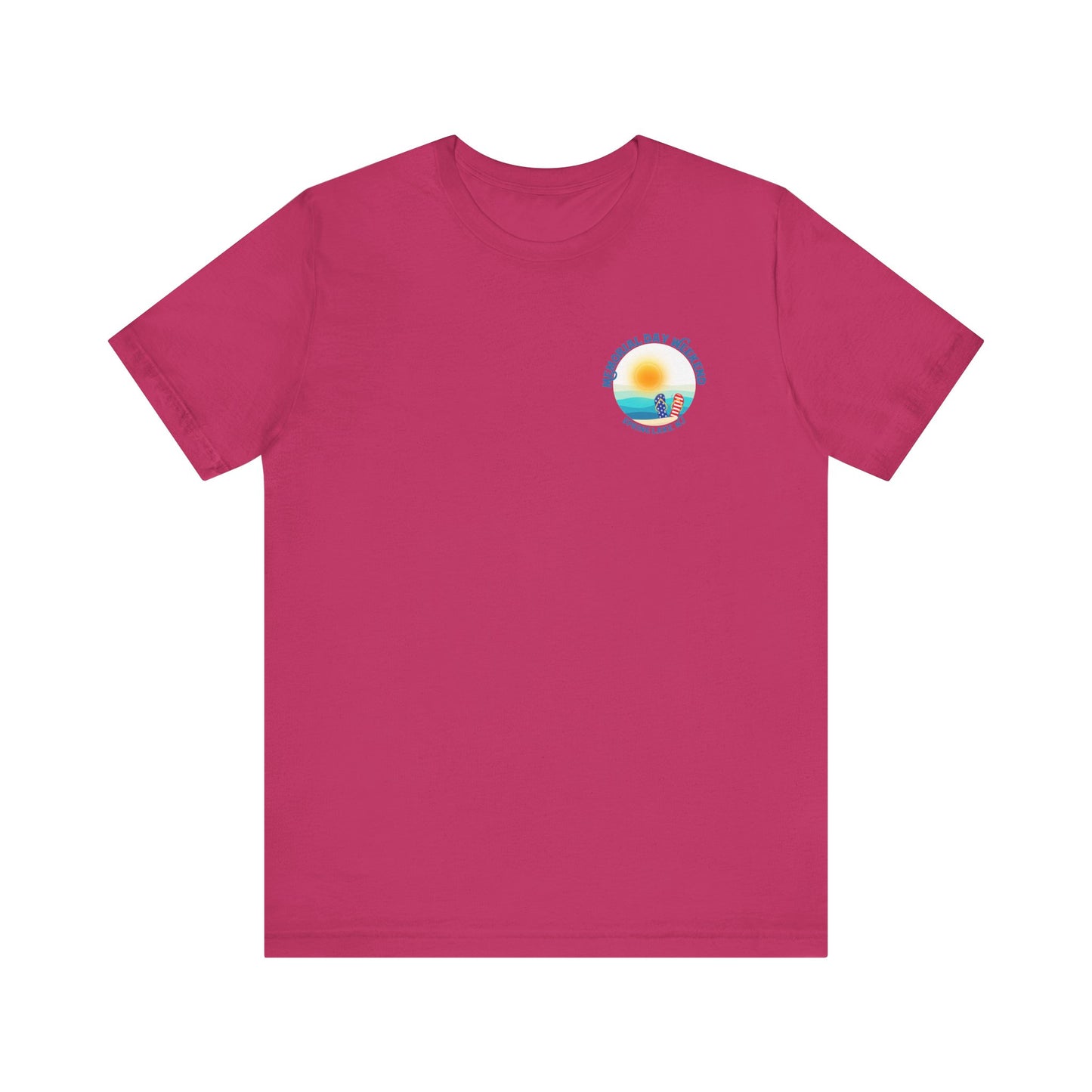 Spring Lake Memorial Day Weekend Drinkers and Enablers Unisex Jersey Short Sleeve Tee