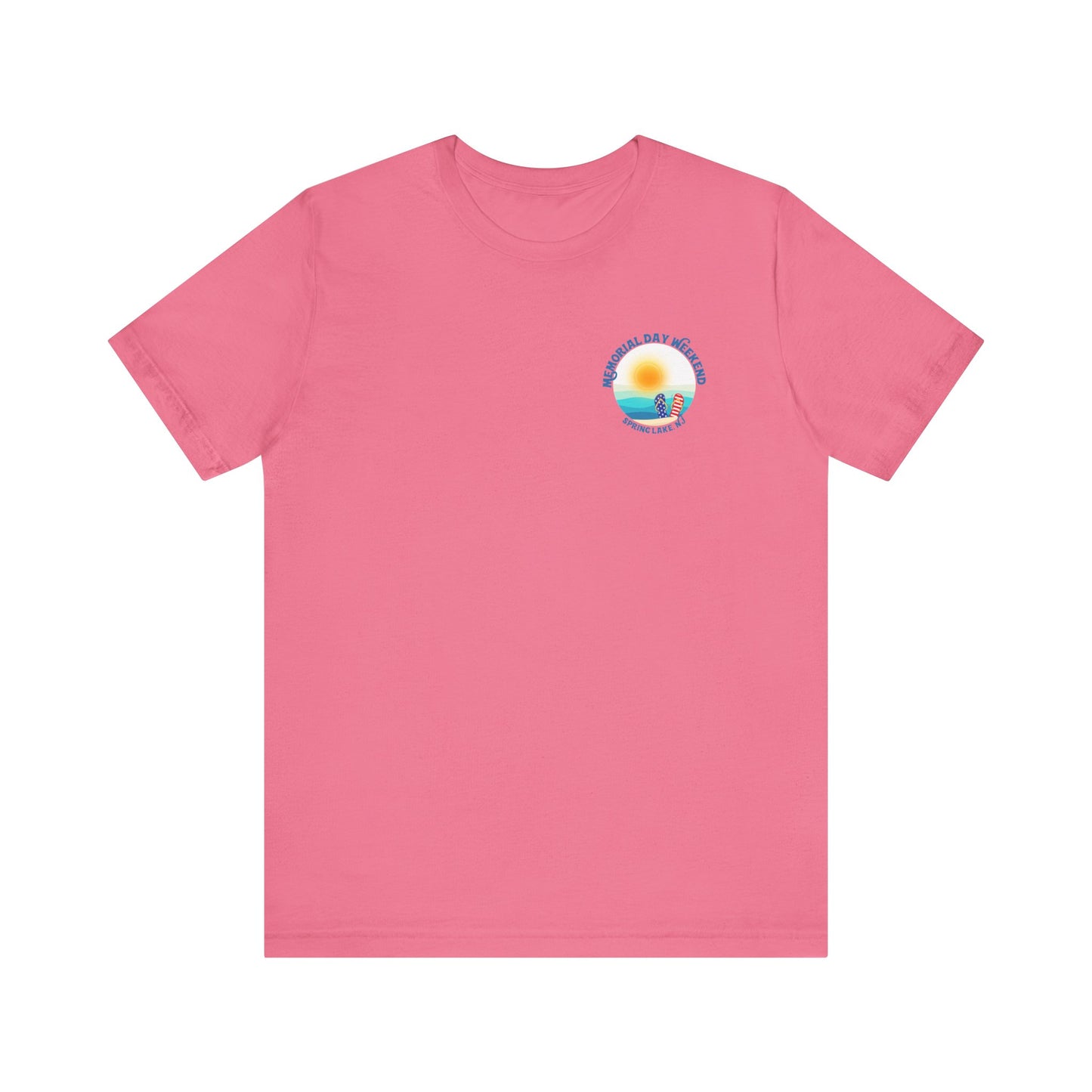 Spring Lake Memorial Day Weekend Drinkers and Enablers Unisex Jersey Short Sleeve Tee