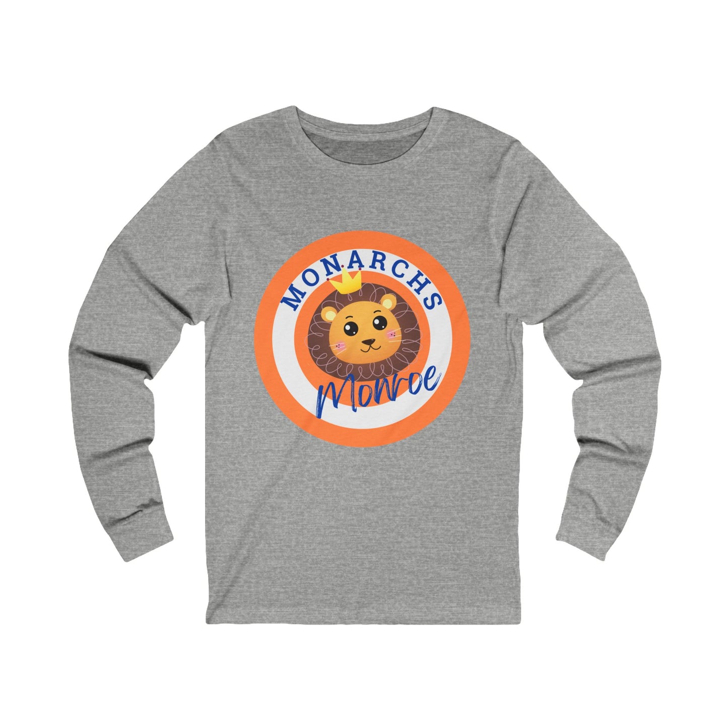 Monarchs Long Sleeve Tee - Fun Lion Design for Kids and Families
