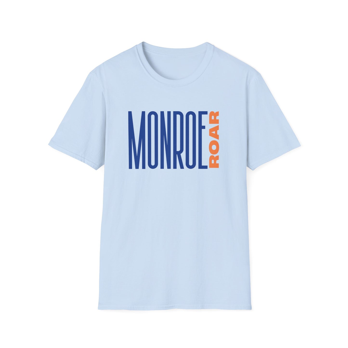 Monroe (Blue) Roar (Orange) Unisex T-Shirt