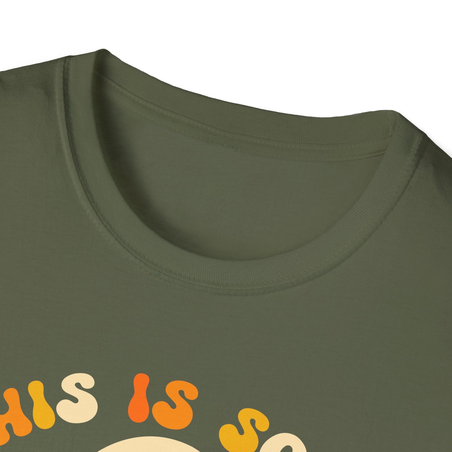 Funny Halloween Unisex Softstyle T-Shirt - "This is Some Boo Sheet"