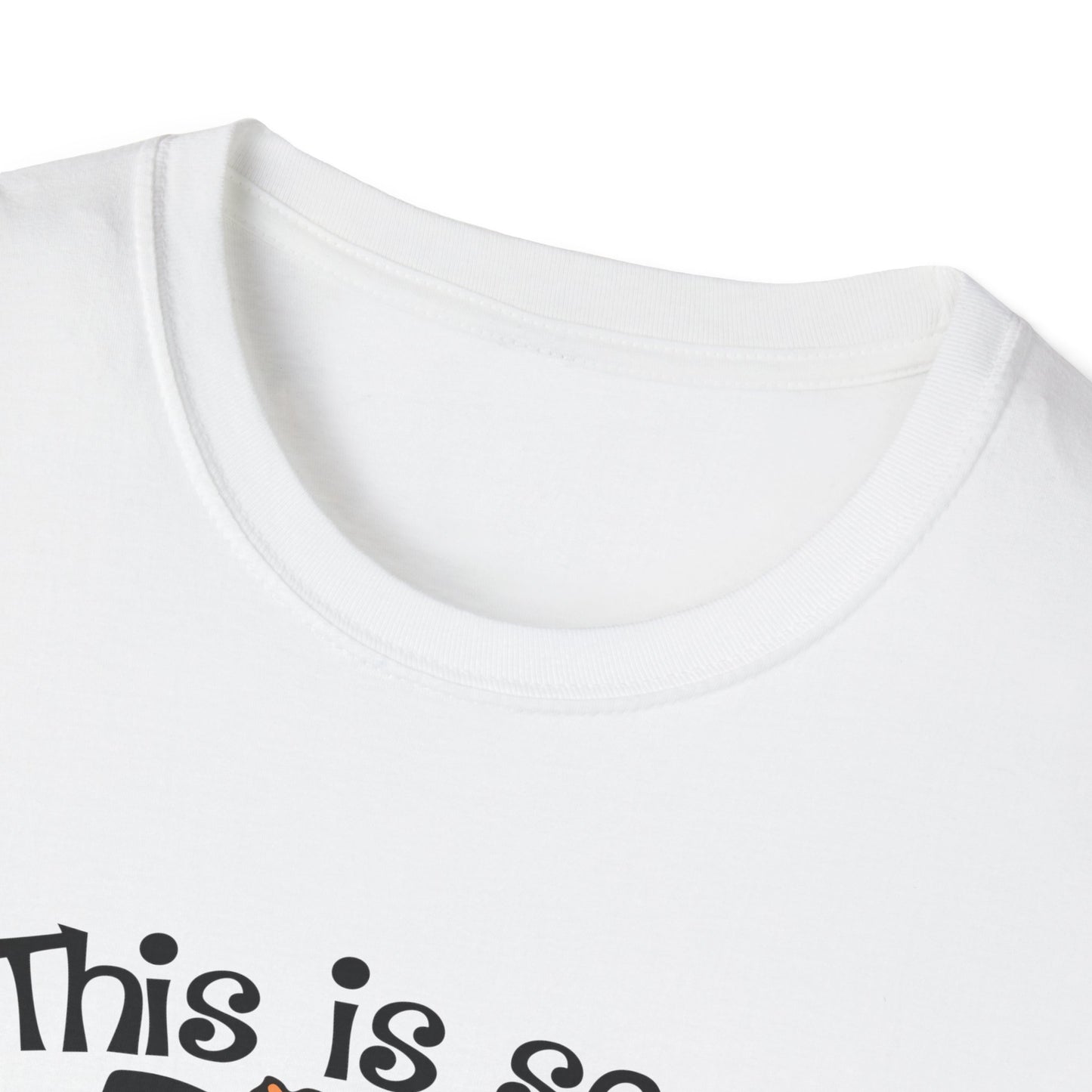 Halloween Cute Ghost Tee - "This is Some Boo Sheet" Unisex Softstyle T-Shirt