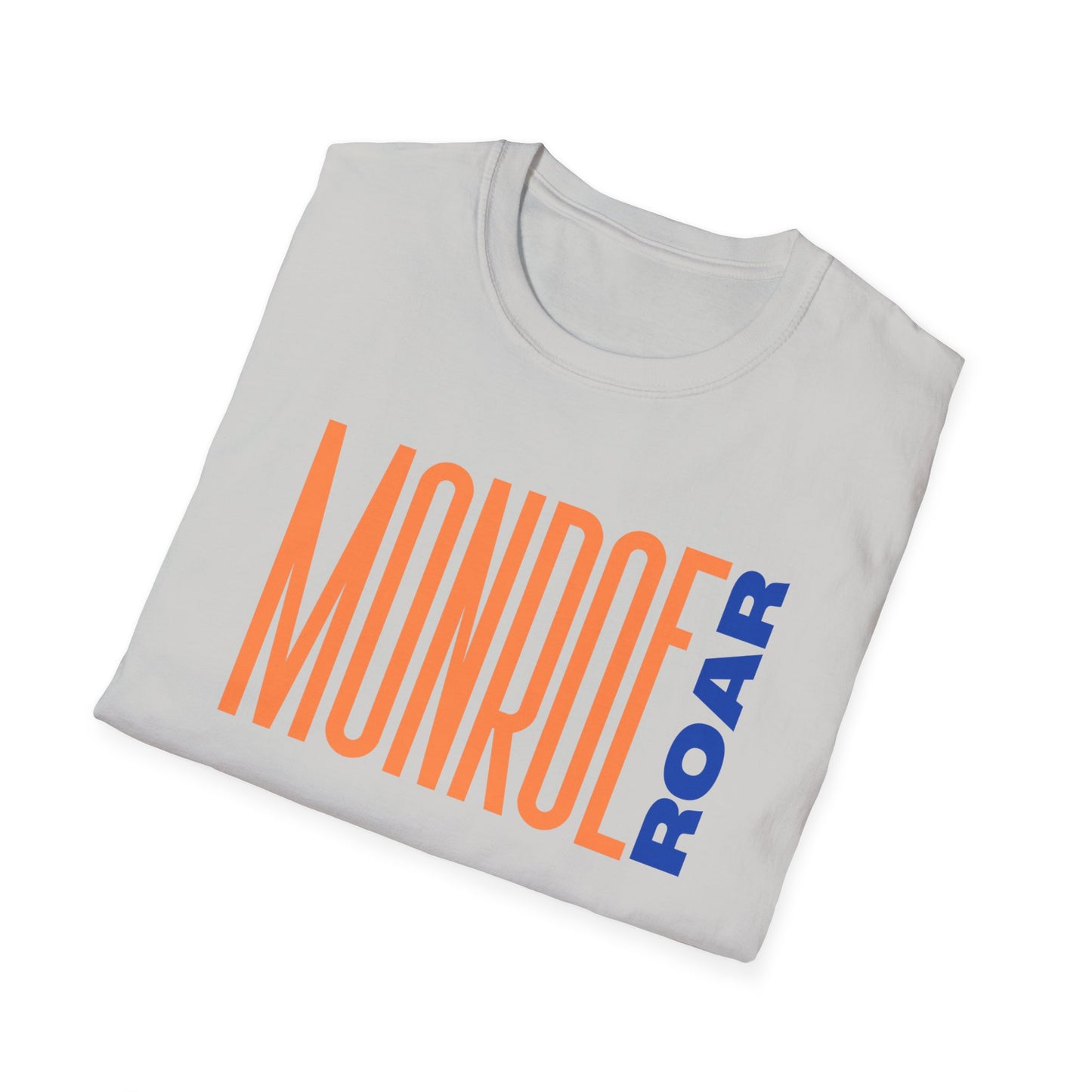 Monroe (Orange) Roar (Royal) Unisex Softstyle T-Shirt