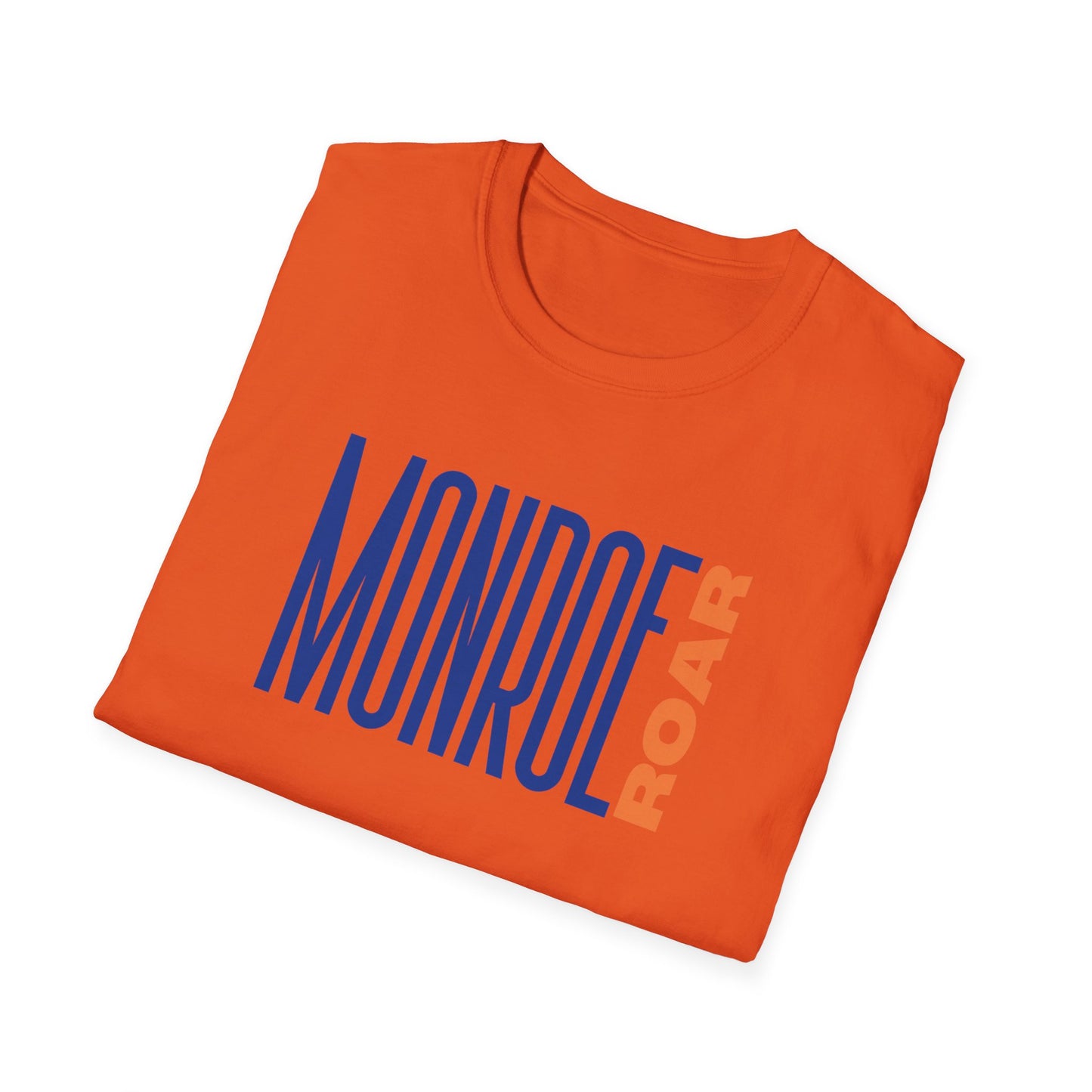 Monroe (Blue) Roar (Orange) Unisex T-Shirt