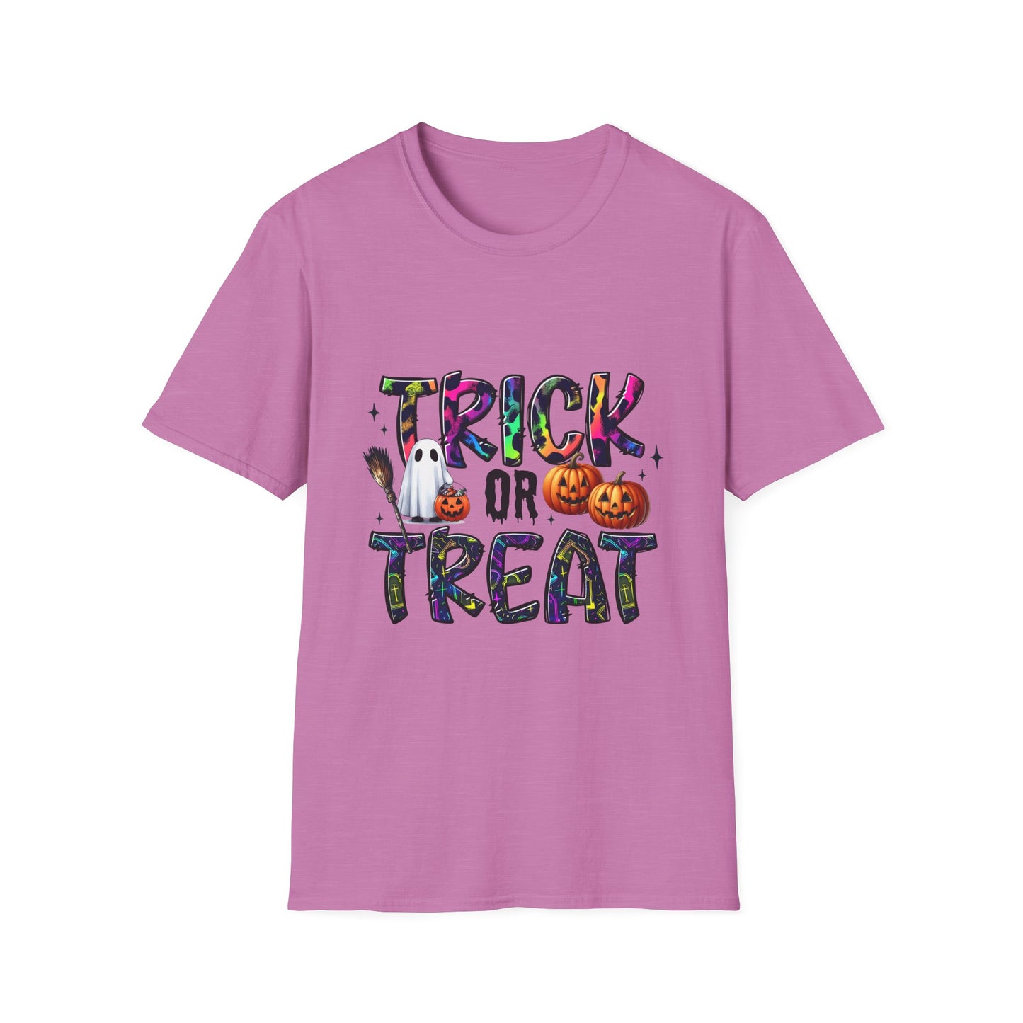 Halloween 'Trick or Treat' Unisex Softstyle T-Shirt