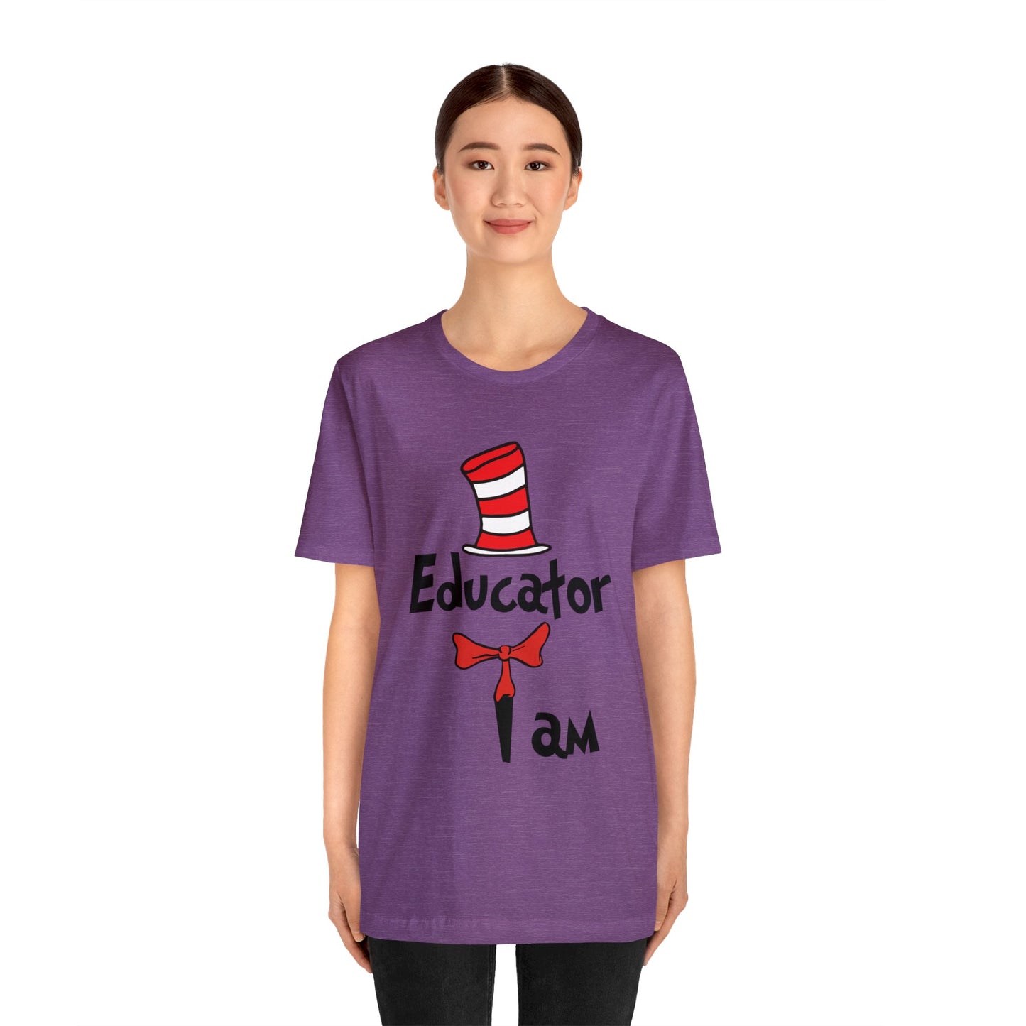 Educator I amUnisex Jersey Short Sleeve Tee