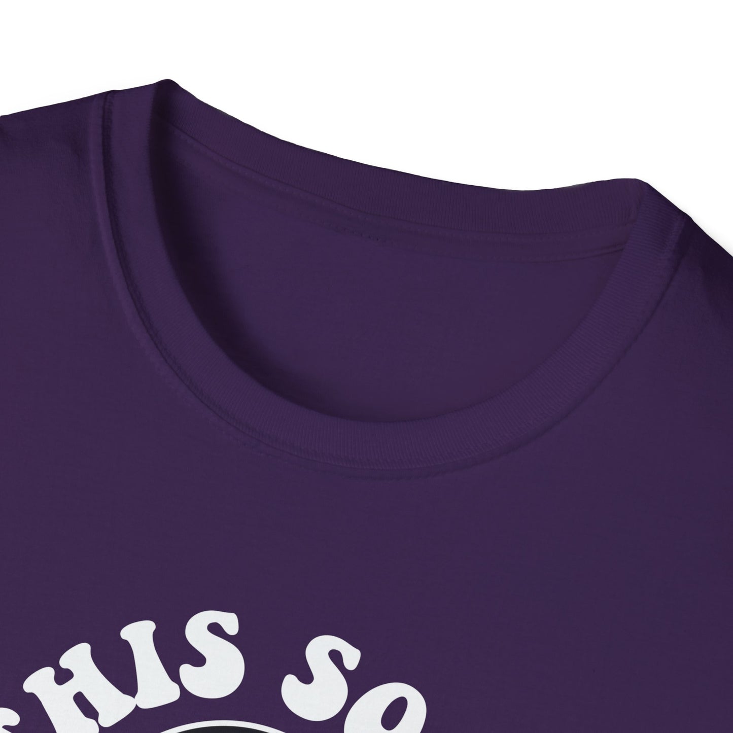 Cool Ghost Sipping Coffee Halloween "Boo Sheet" Unisex Softstyle T-Shirt