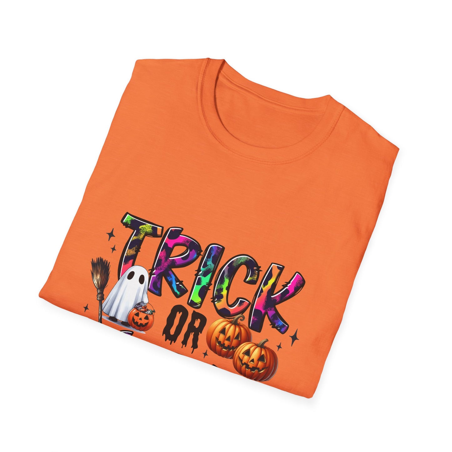 Halloween 'Trick or Treat' Unisex Softstyle T-Shirt