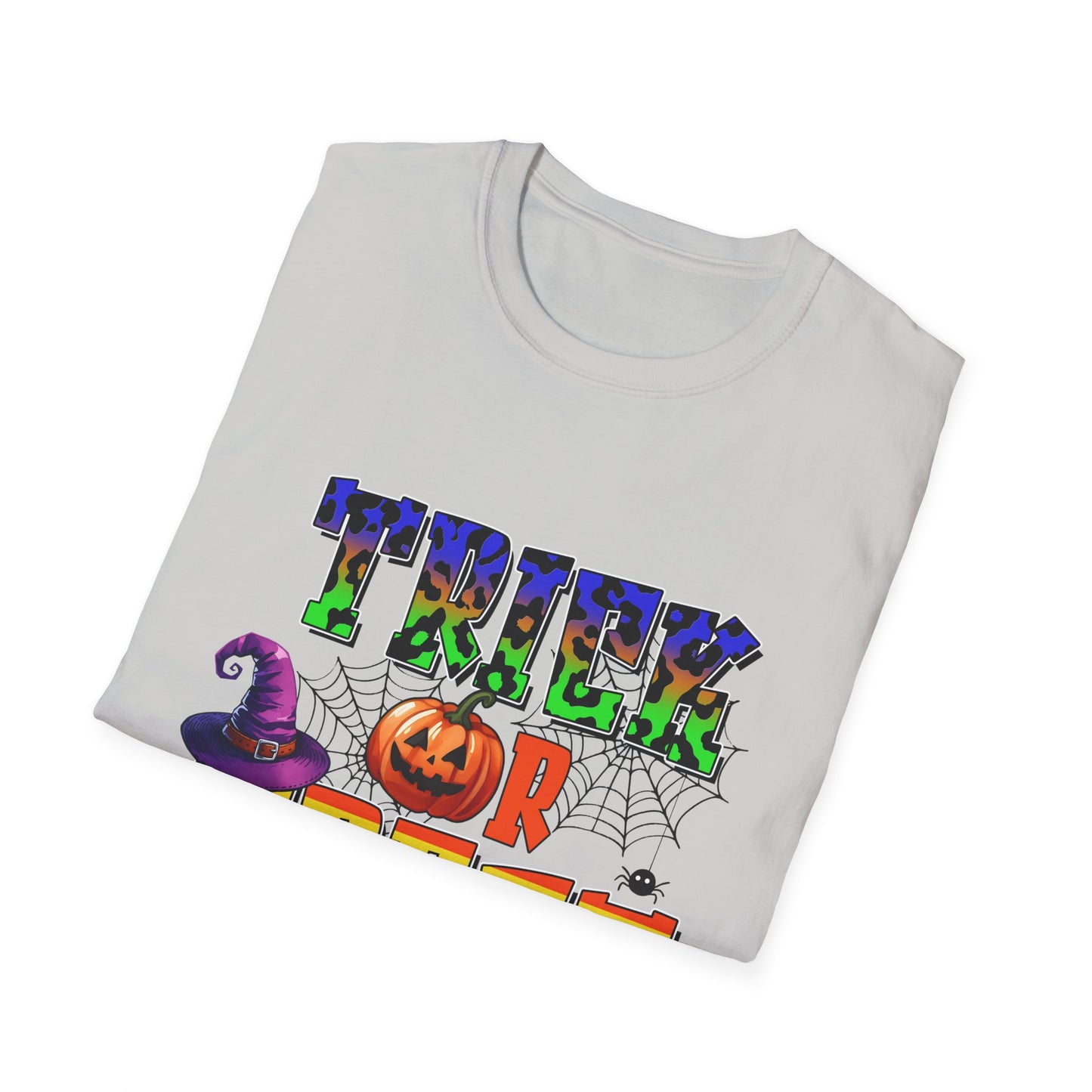 Halloween Trick or Treat Unisex Softstyle T-Shirt